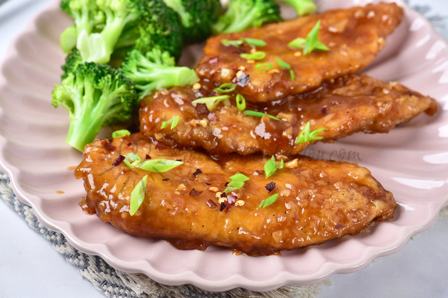 Honey Garlic Chicken - Set 5 of 5