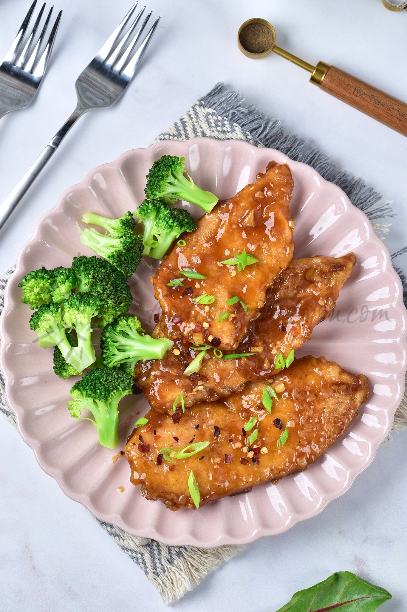 Honey Garlic Chicken - Set 5 of 5