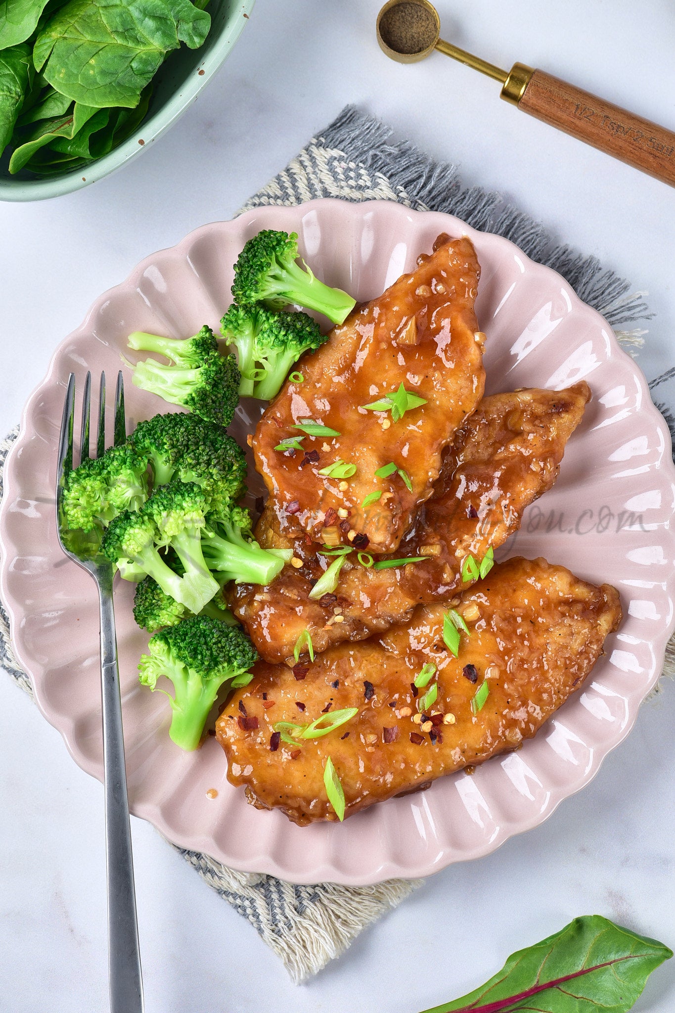 Honey Garlic Chicken - Set 5 of 5