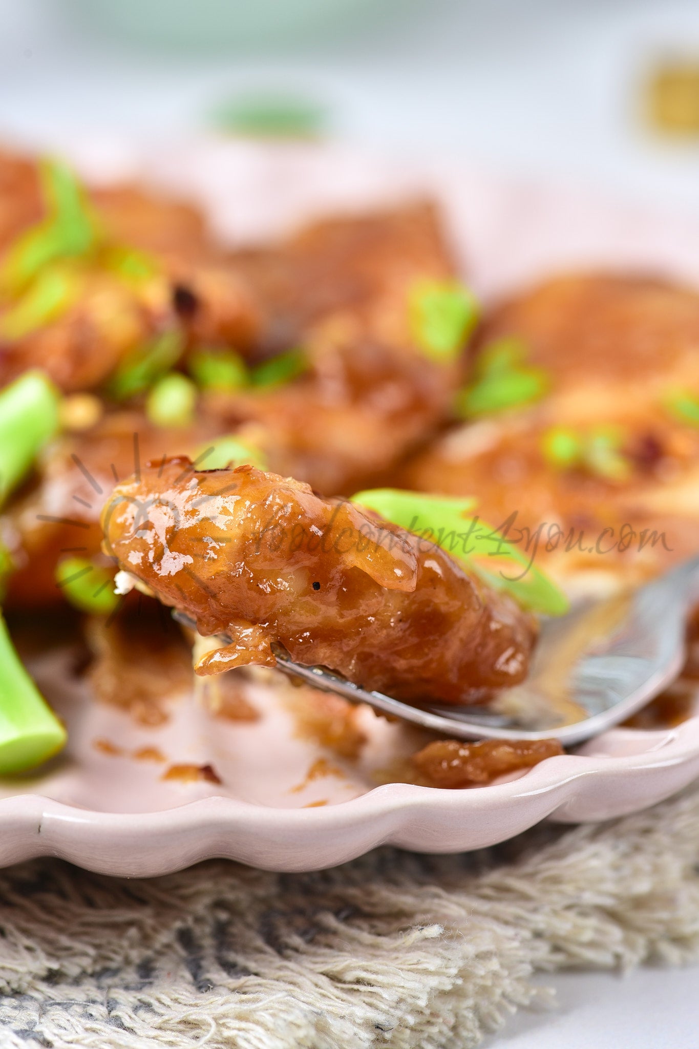 Honey Garlic Chicken - Set 5 of 5