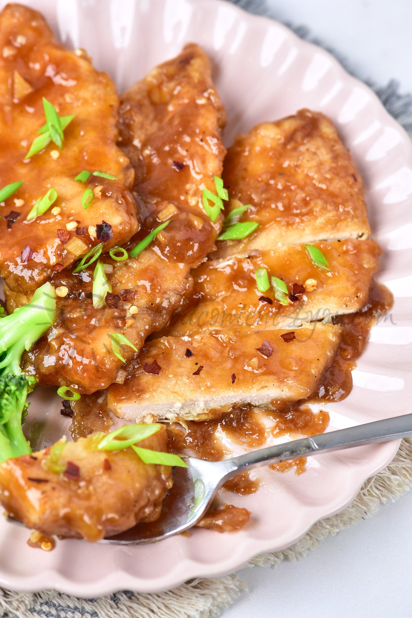 Honey Garlic Chicken - Set 5 of 5