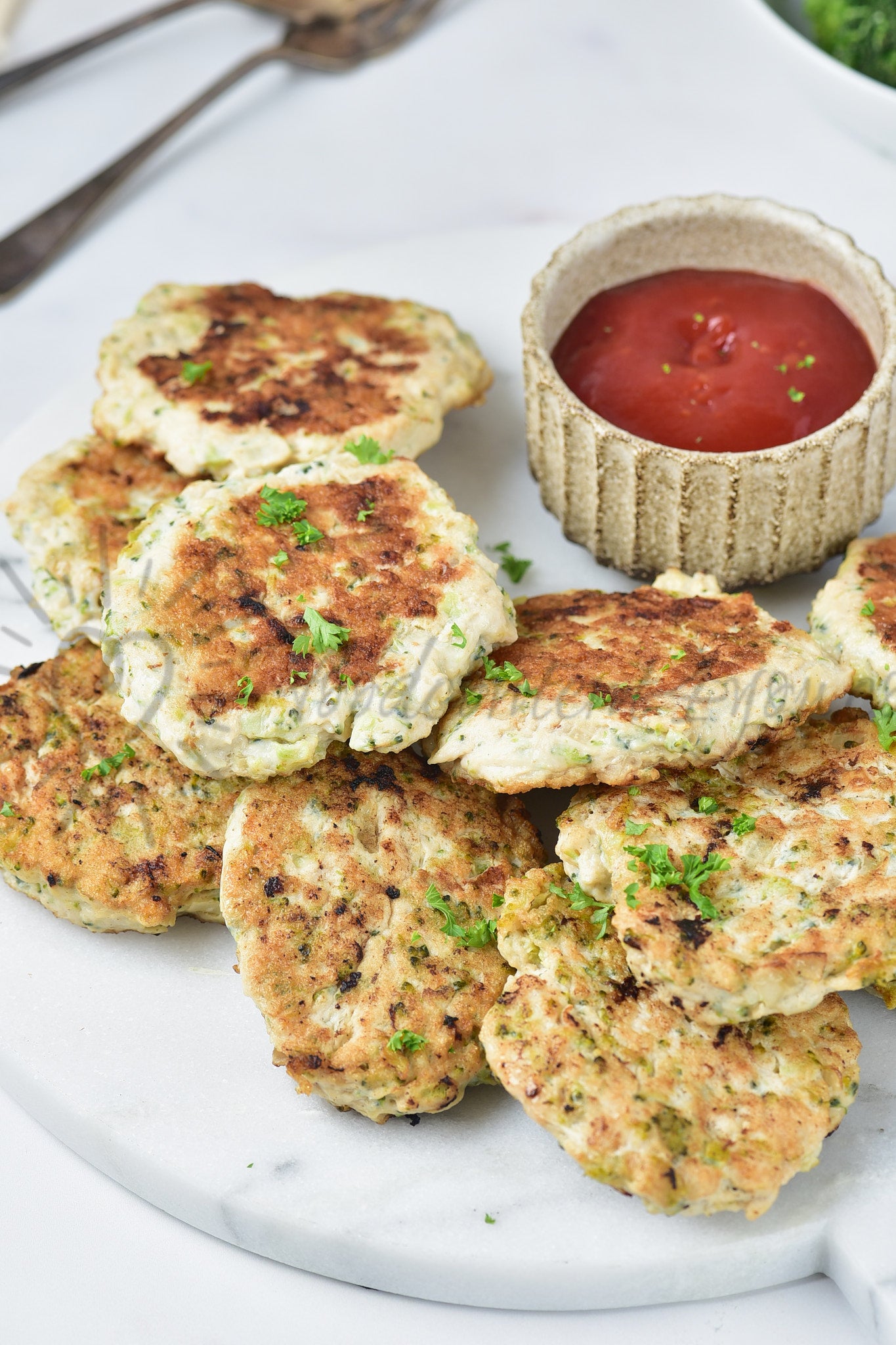 Chicken Broccoli Patties - Set 1 of 5