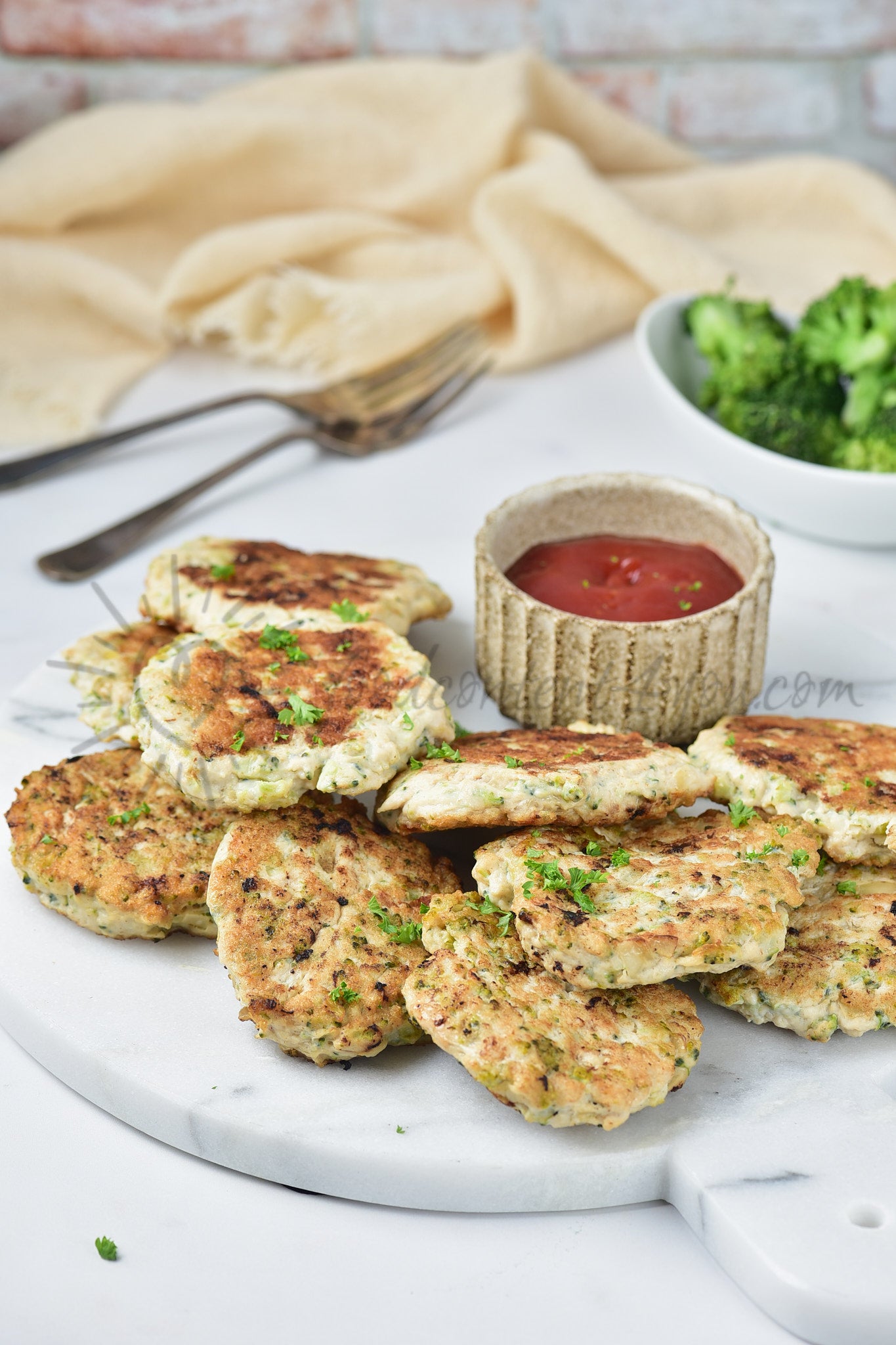 Chicken Broccoli Patties - Set 1 of 5