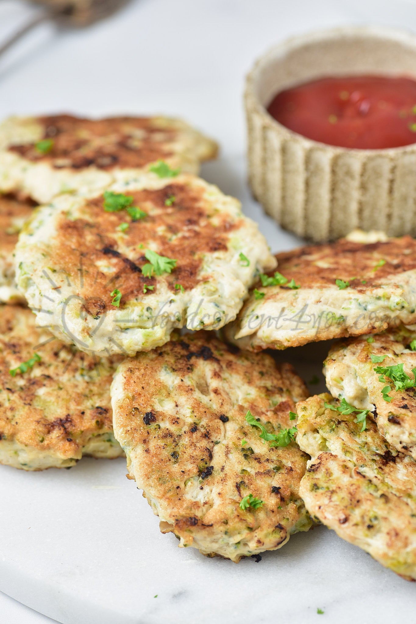 Chicken Broccoli Patties - Set 1 of 5