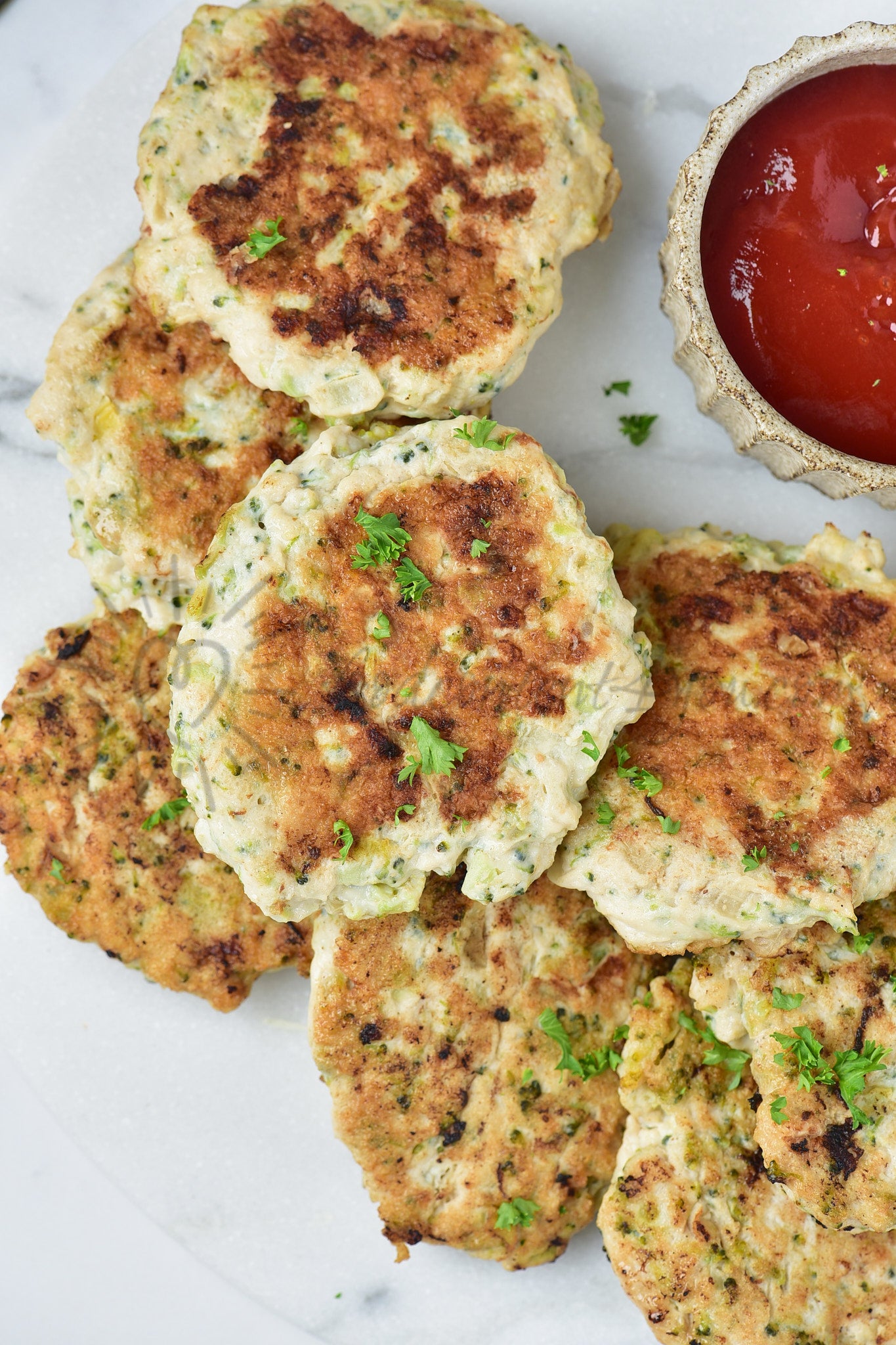 Chicken Broccoli Patties - Set 1 of 5