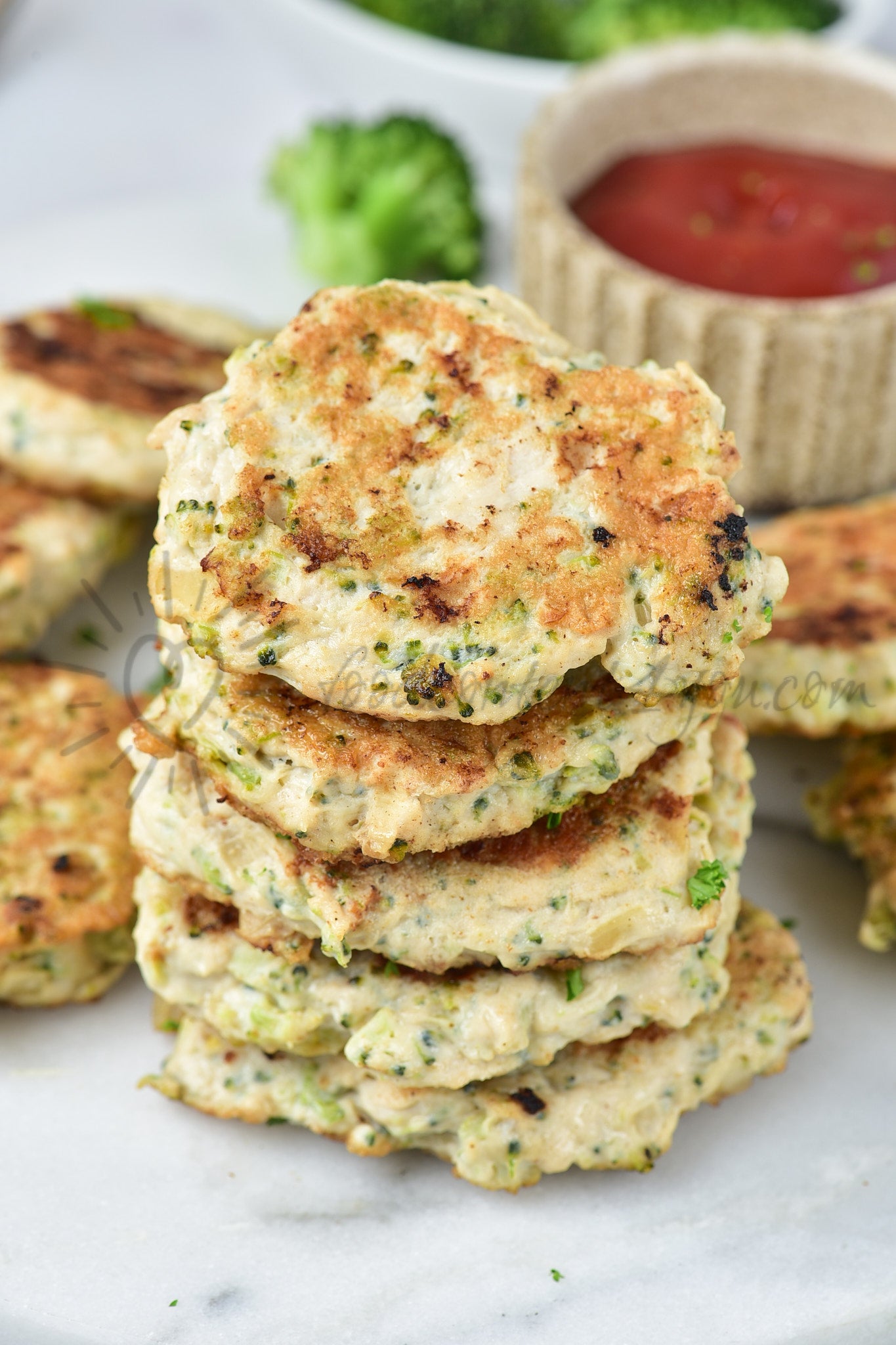 Chicken Broccoli Patties - Set 1 of 5