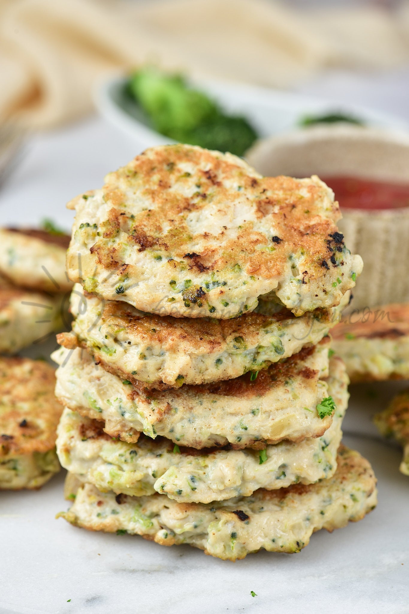 Chicken Broccoli Patties - Set 1 of 5