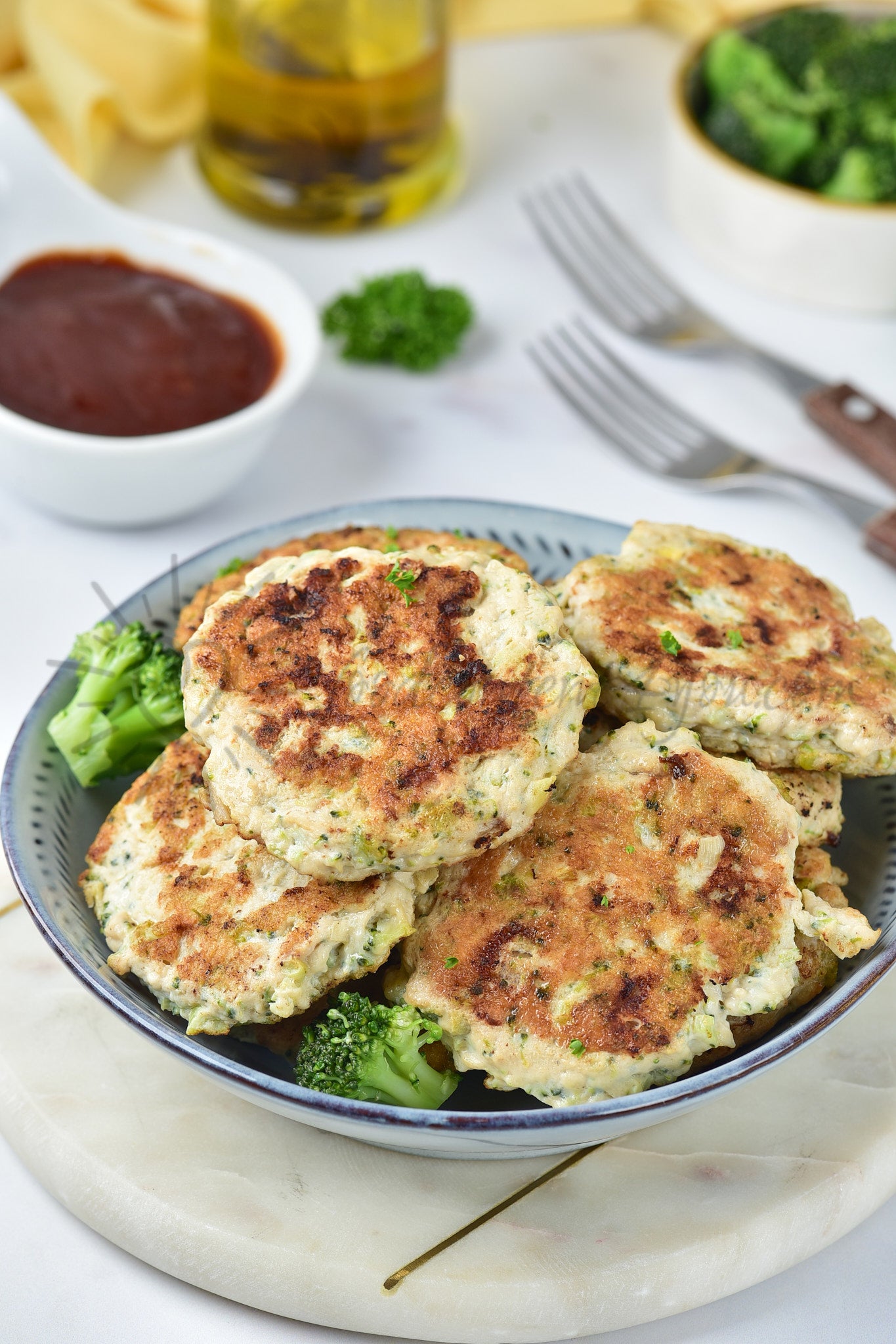 Chicken Broccoli Patties - Set 2 of 5