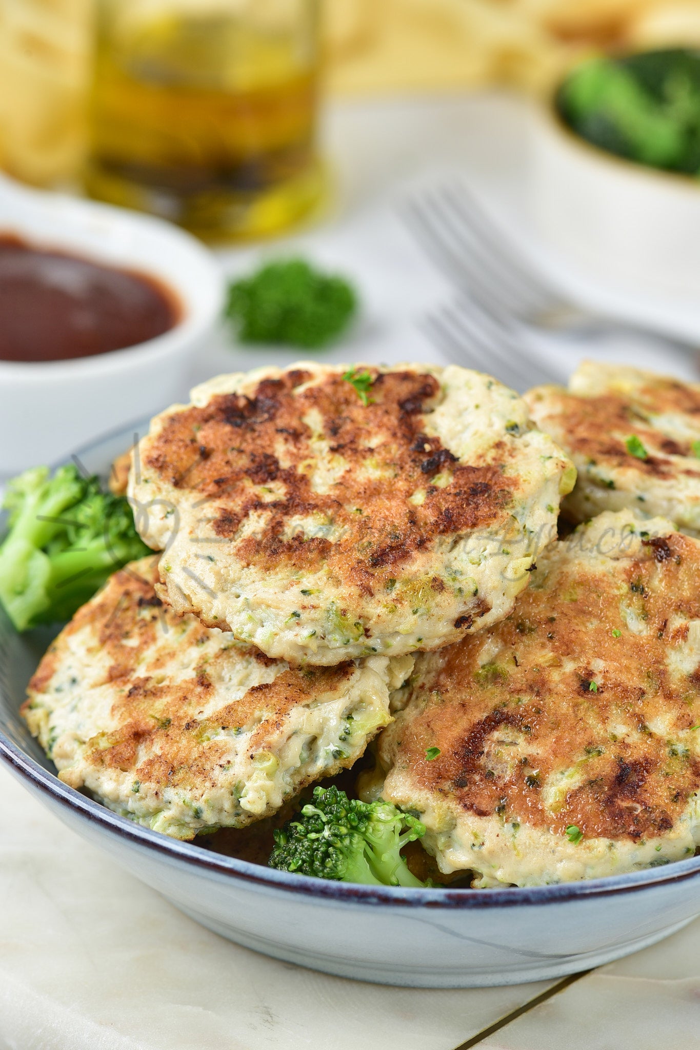 Chicken Broccoli Patties - Set 2 of 5