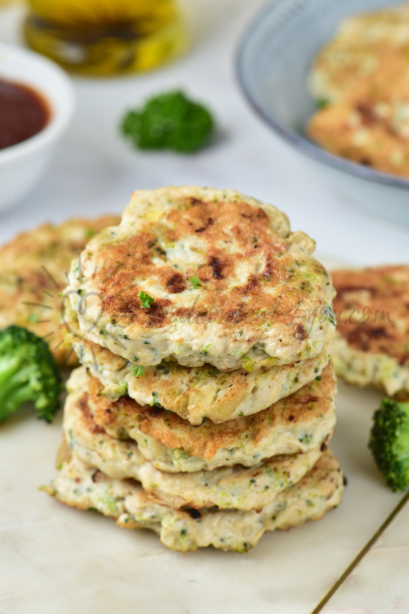Chicken Broccoli Patties - Set 2 of 5