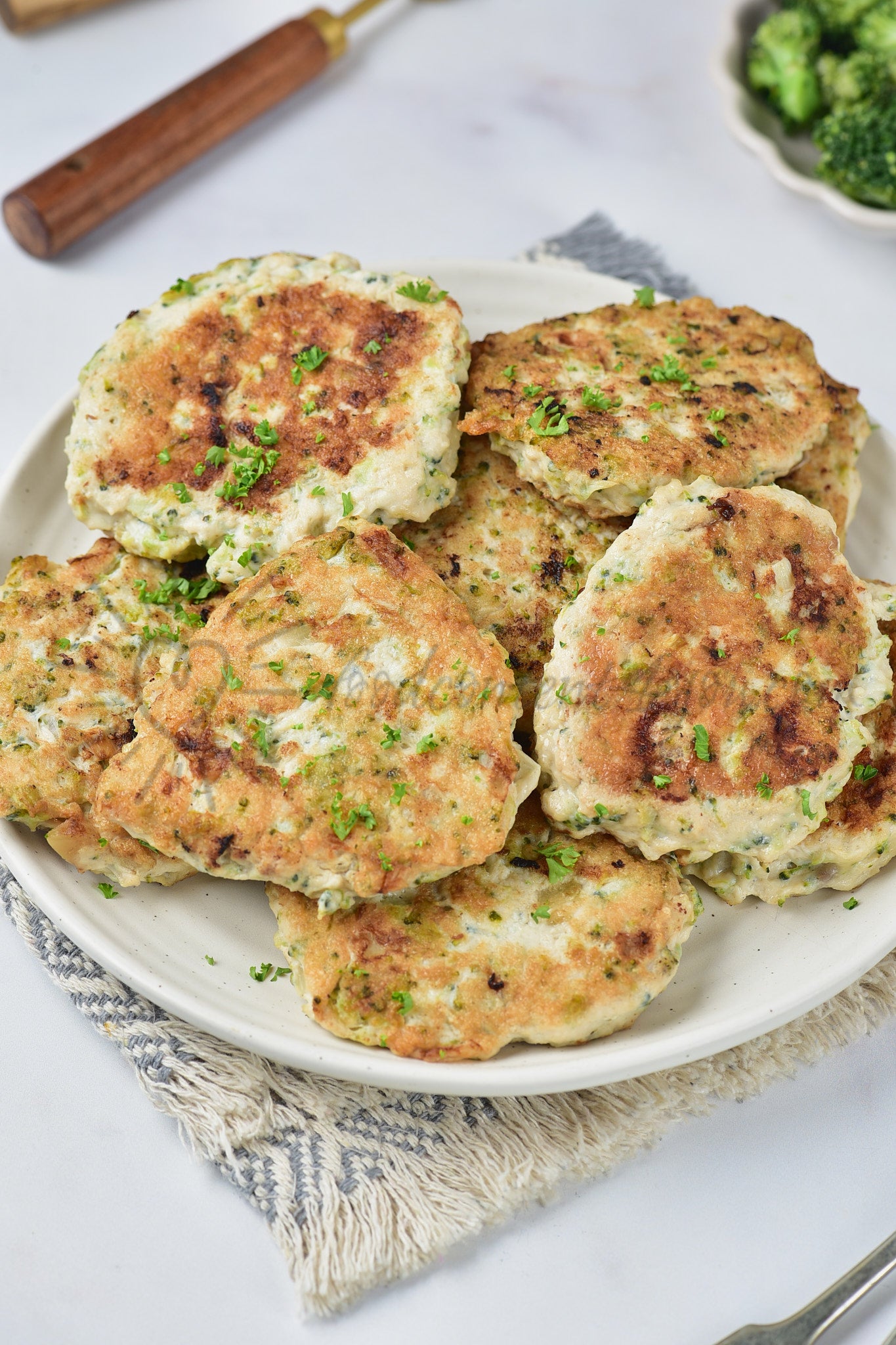 Chicken Broccoli Patties - Set 3 of 5