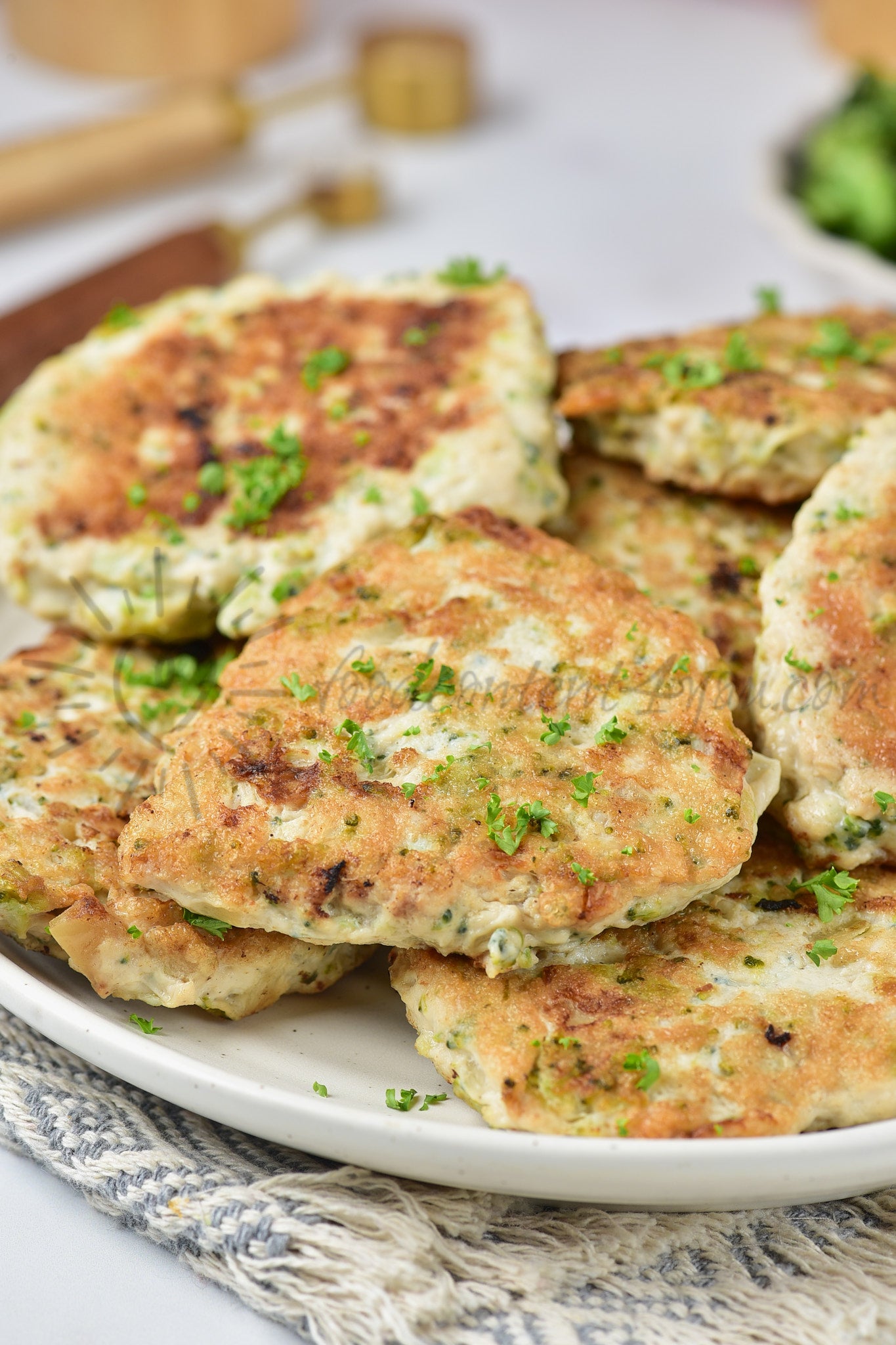 Chicken Broccoli Patties - Set 3 of 5