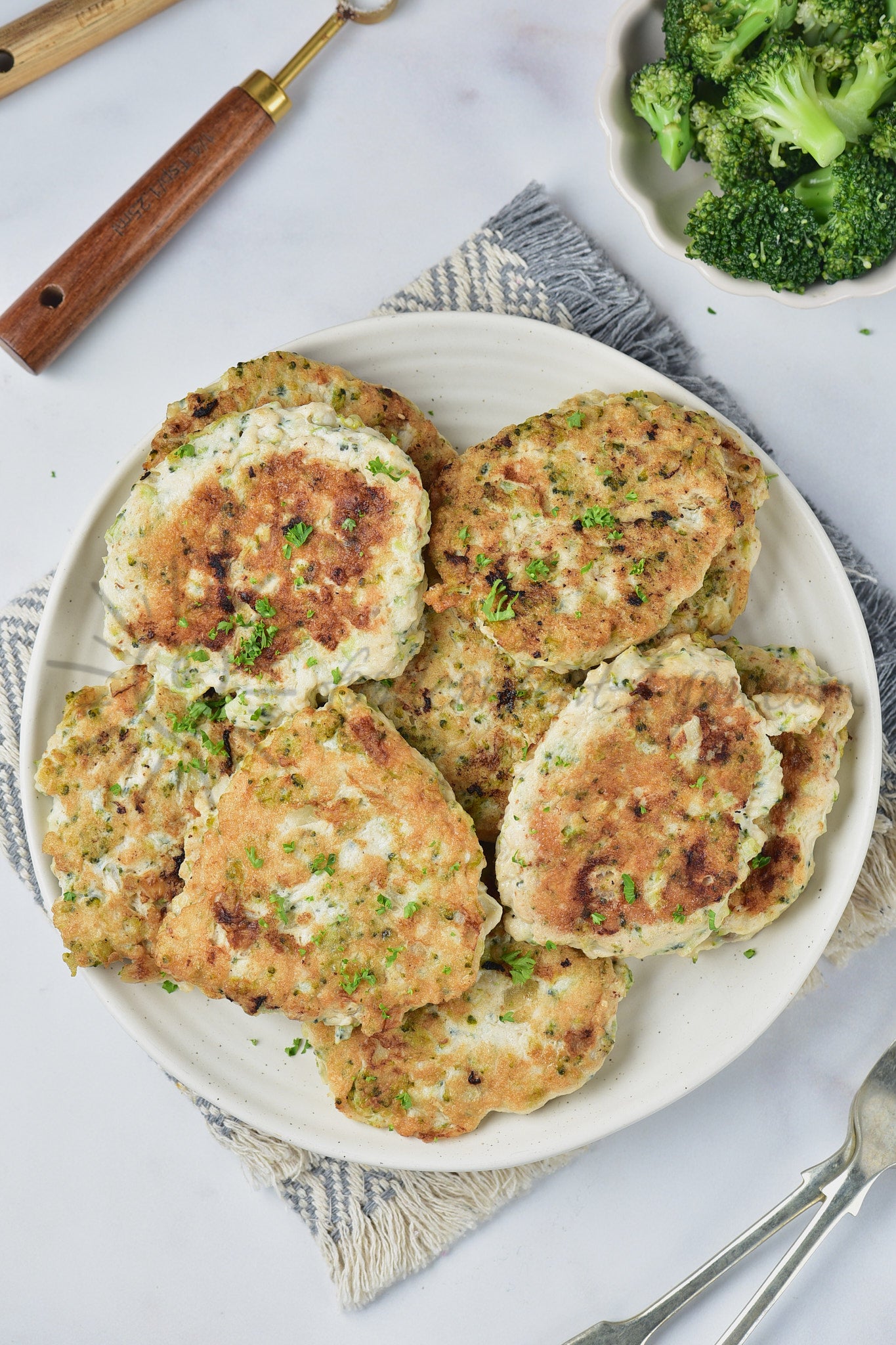 Chicken Broccoli Patties - Set 3 of 5