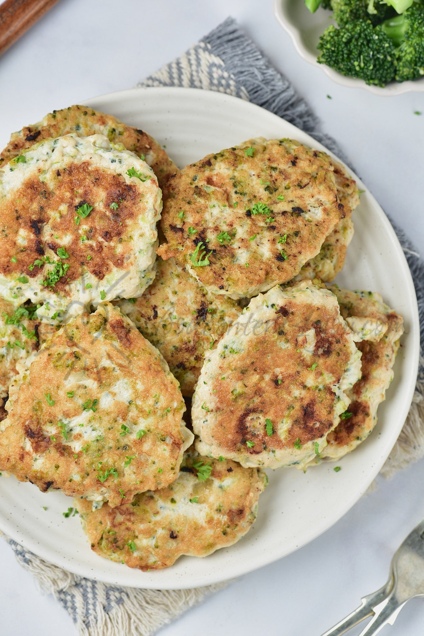 Chicken Broccoli Patties - Set 3 of 5