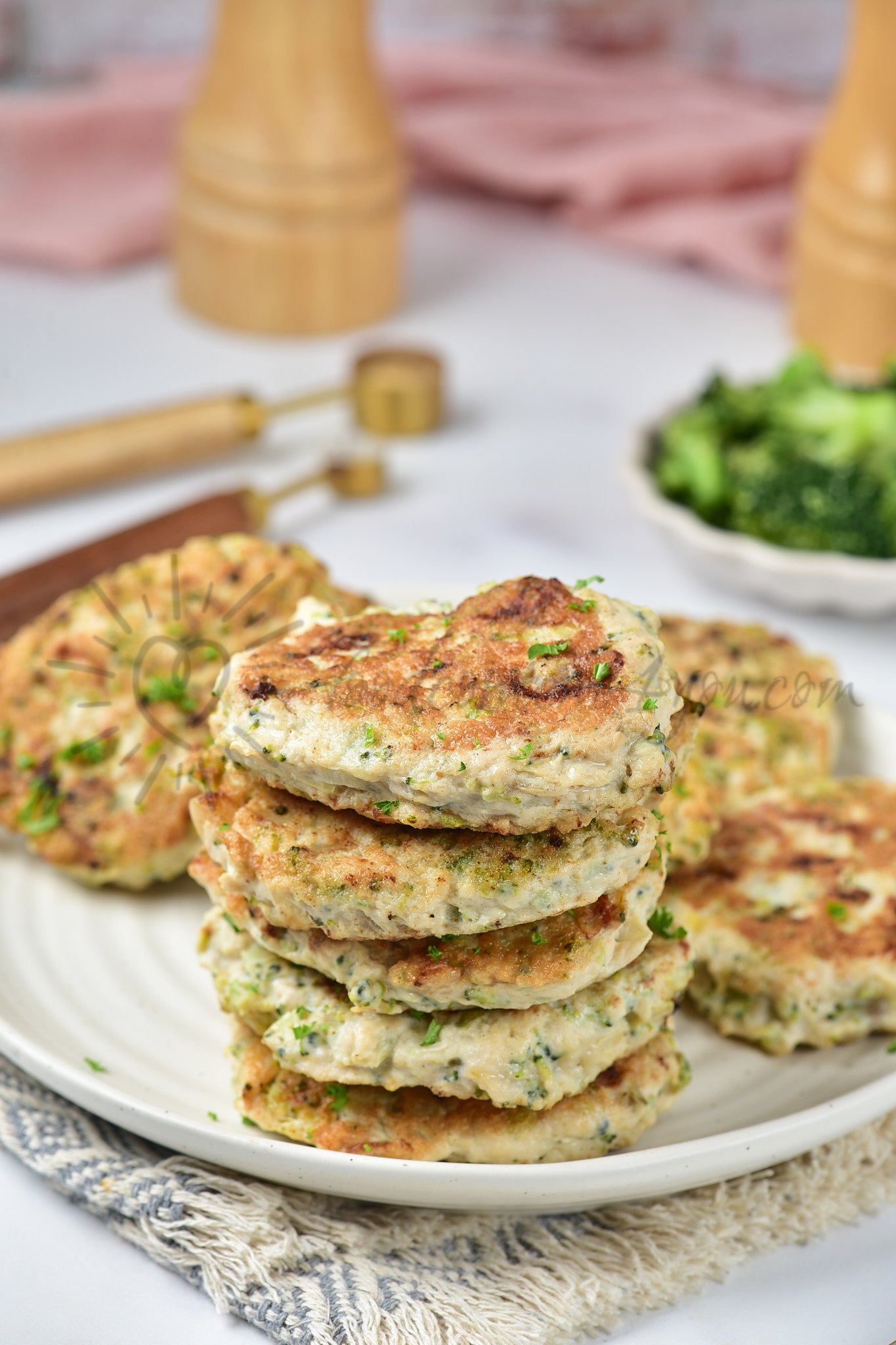 Chicken Broccoli Patties - Set 3 of 5