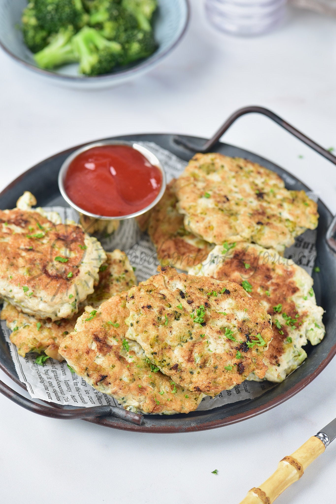 Chicken Broccoli Patties - Set 4 of 5