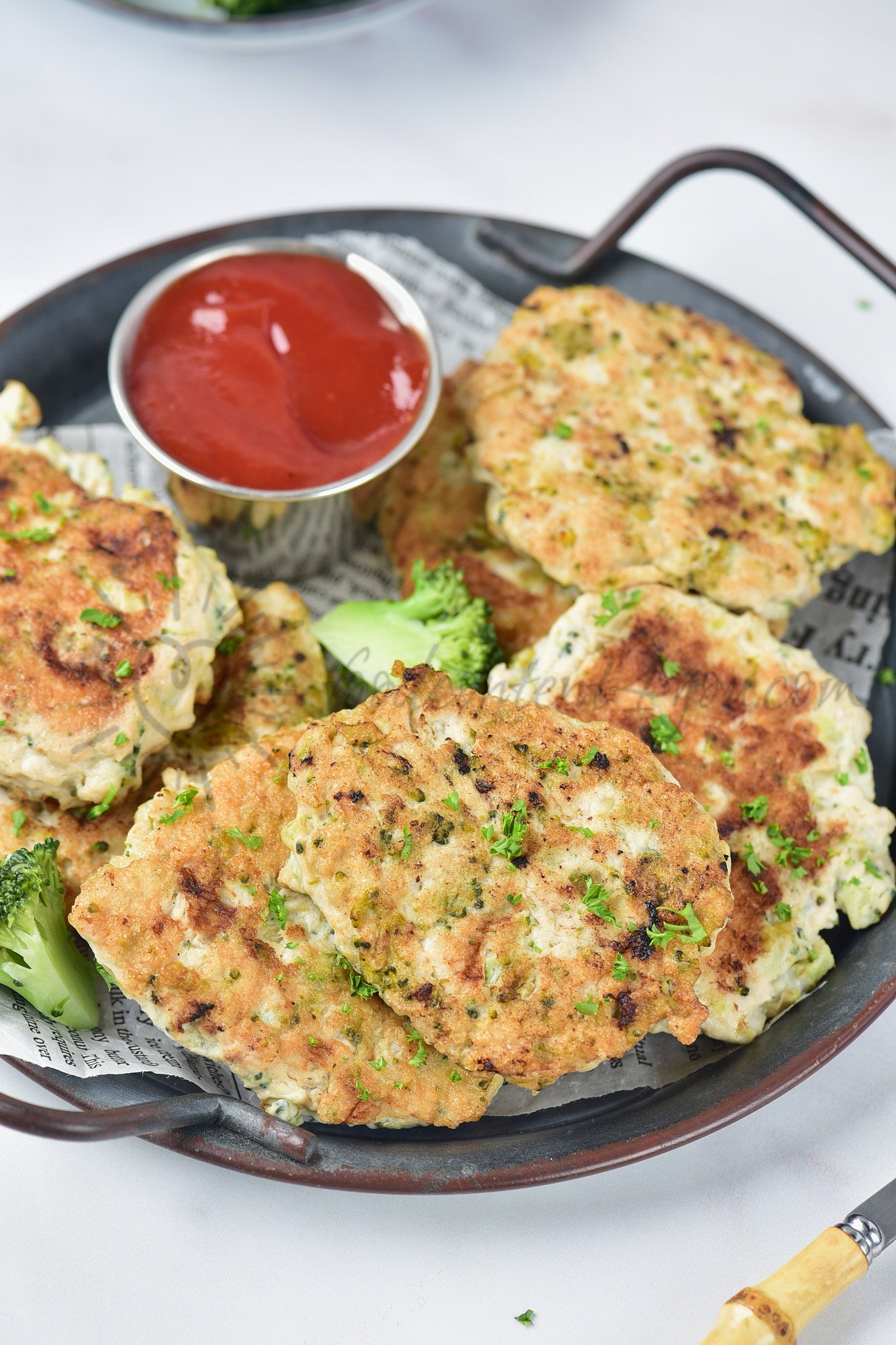 Chicken Broccoli Patties - Set 4 of 5