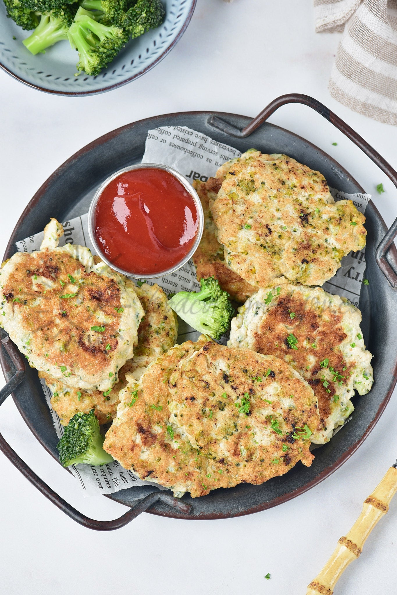 Chicken Broccoli Patties - Set 4 of 5