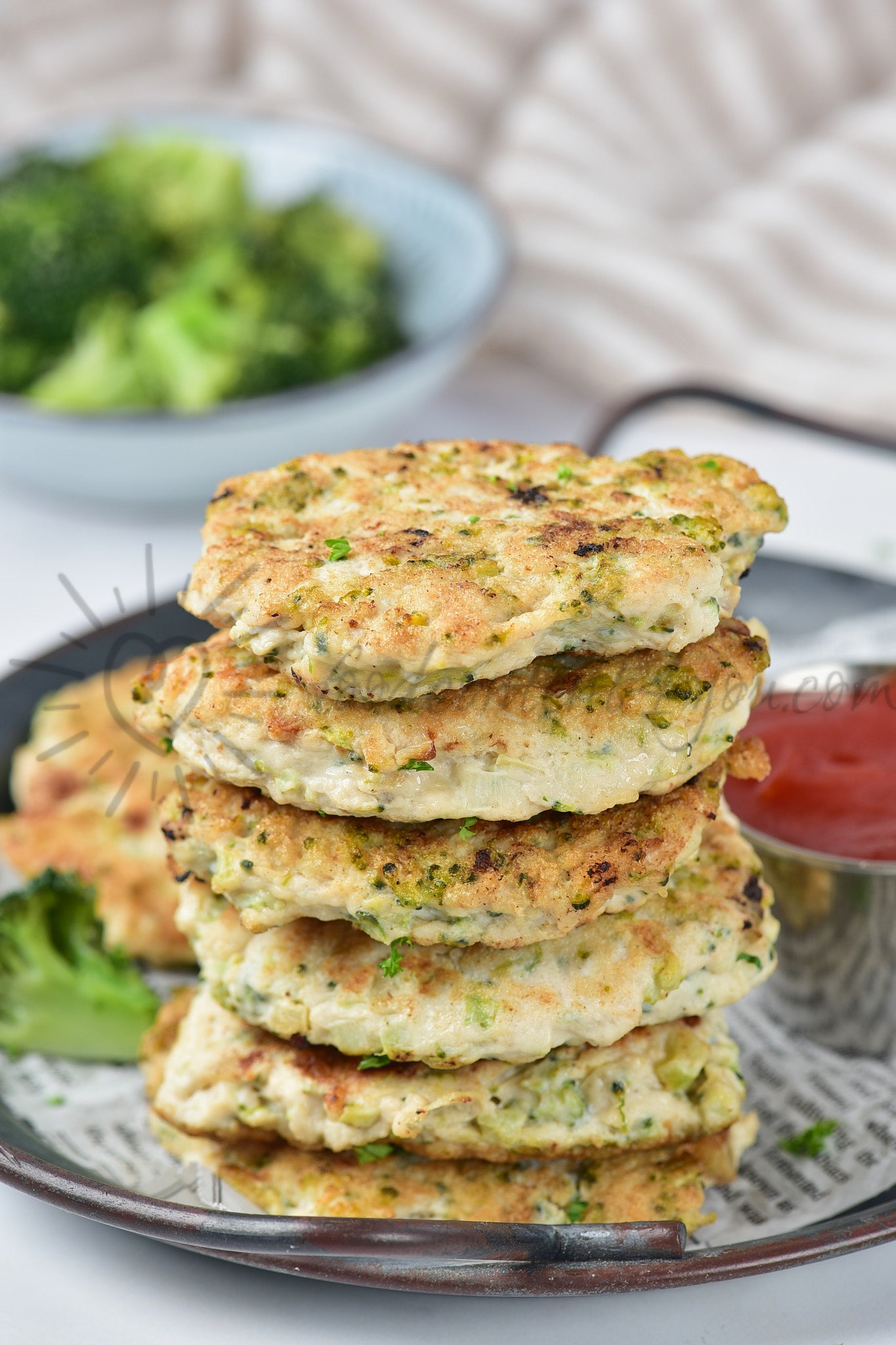Chicken Broccoli Patties - Set 4 of 5