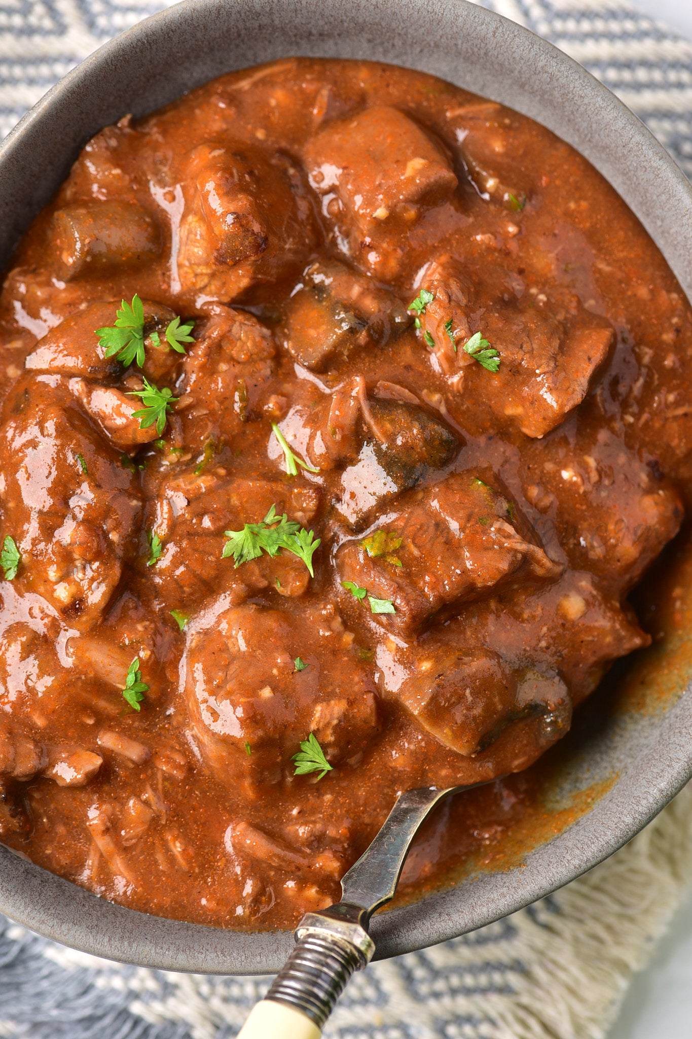 Beef Bourguignon - Set 4 of 5