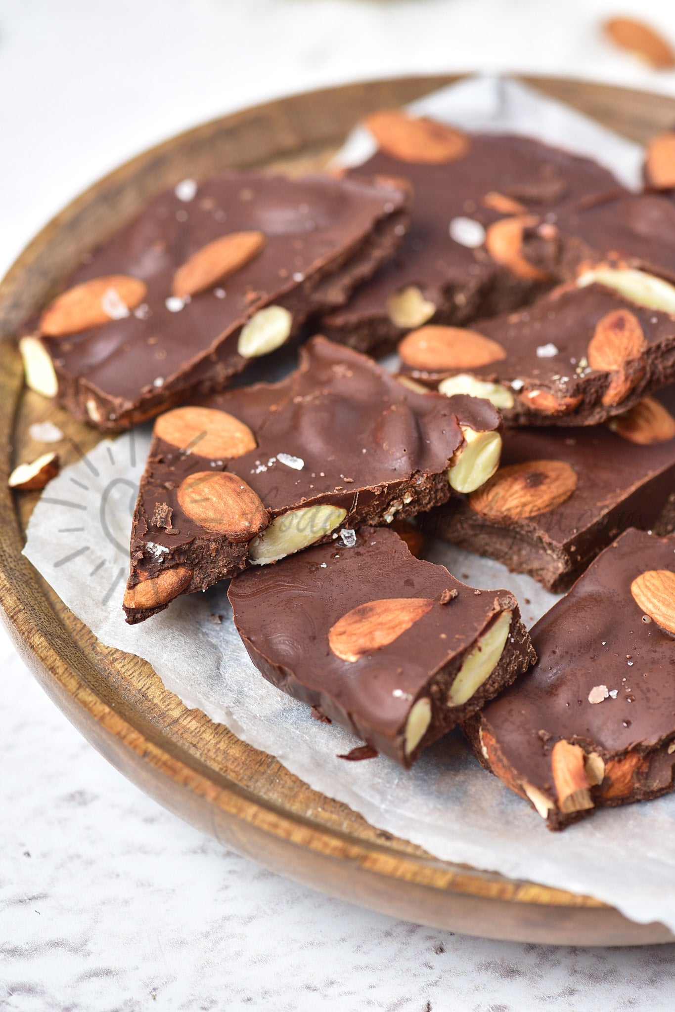 Chocolate Almond Bark - Set 2 of 5