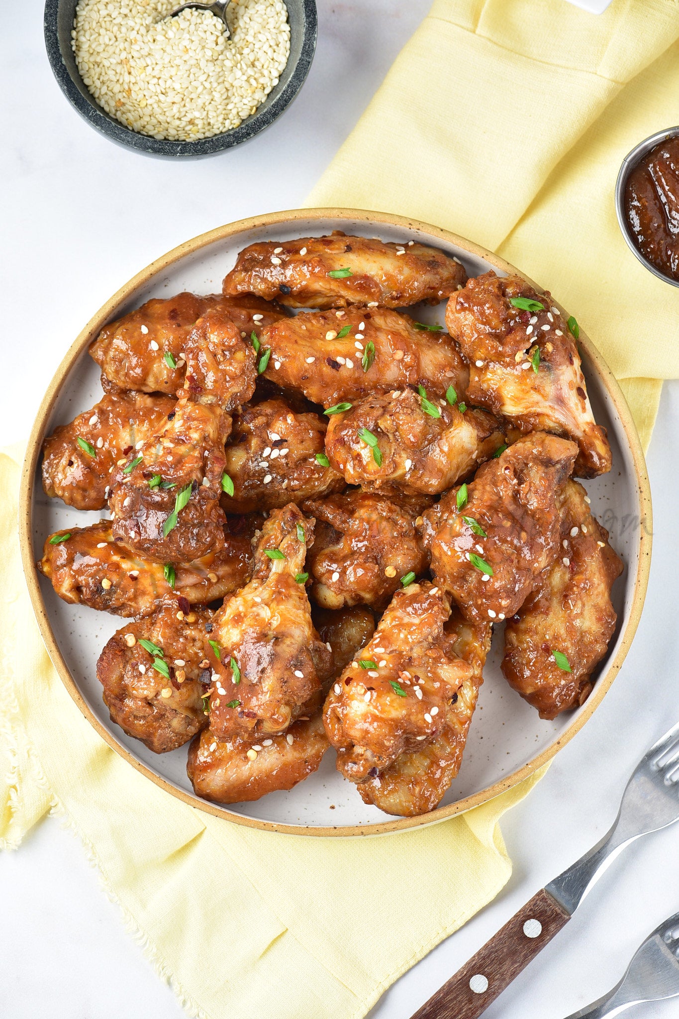 Air Fryer Asian Wings - Set 4 of 5
