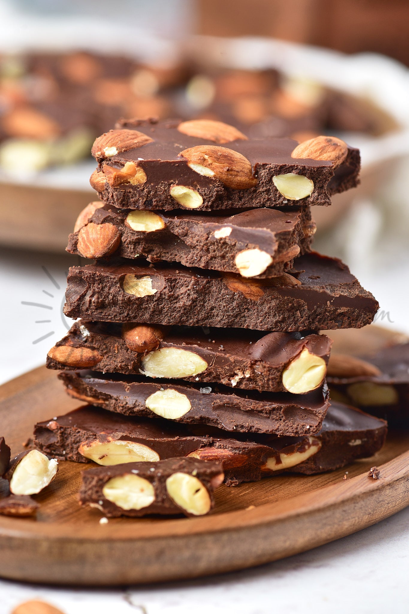 Chocolate Almond Bark - Set 2 of 5