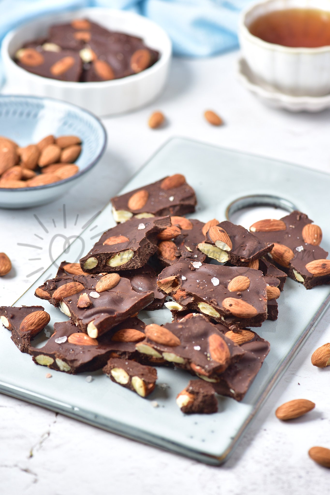 Chocolate Almond Bark - Set 4 of 5