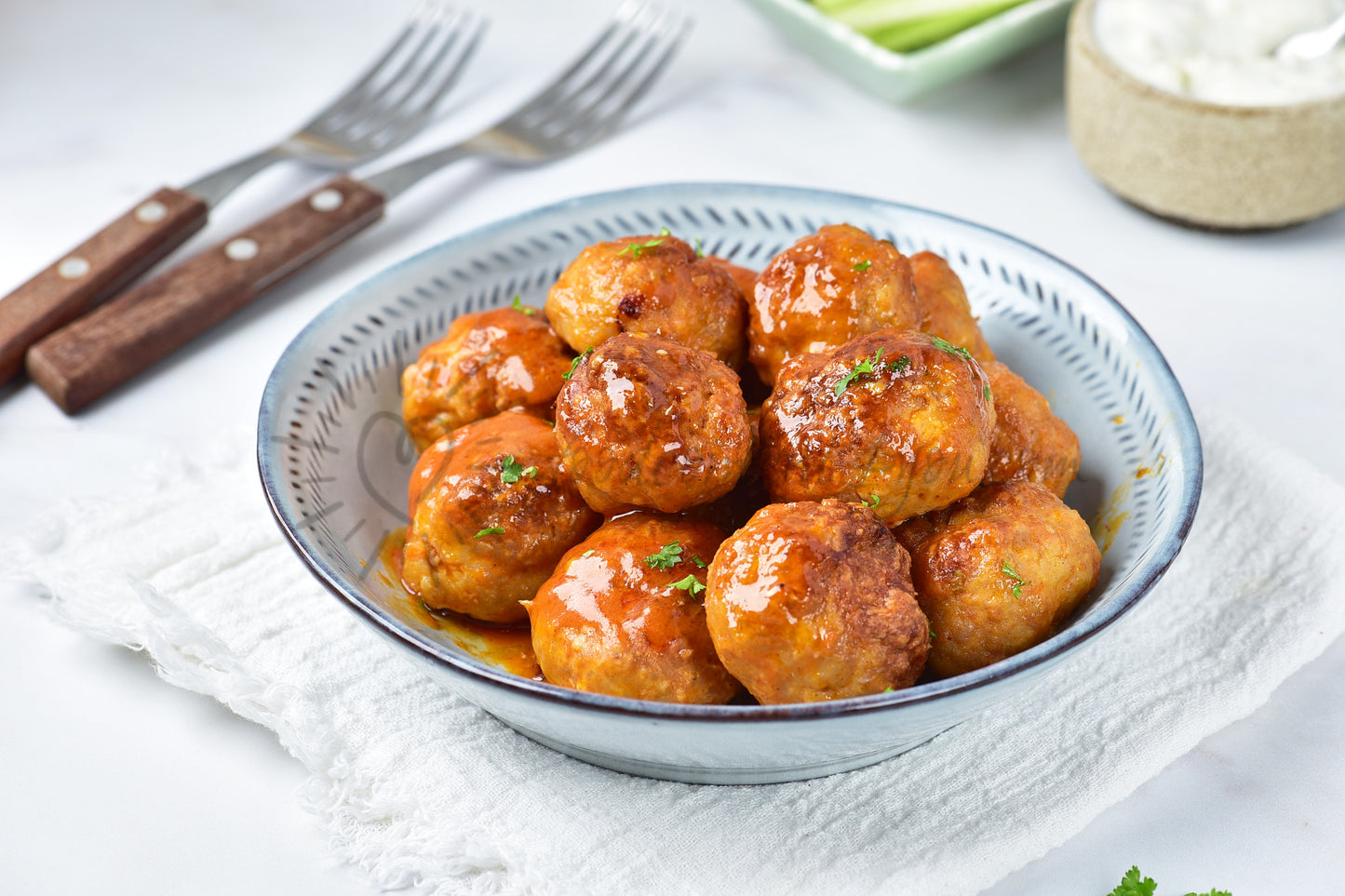 Buffalo Meatballs - Set 3 of 5