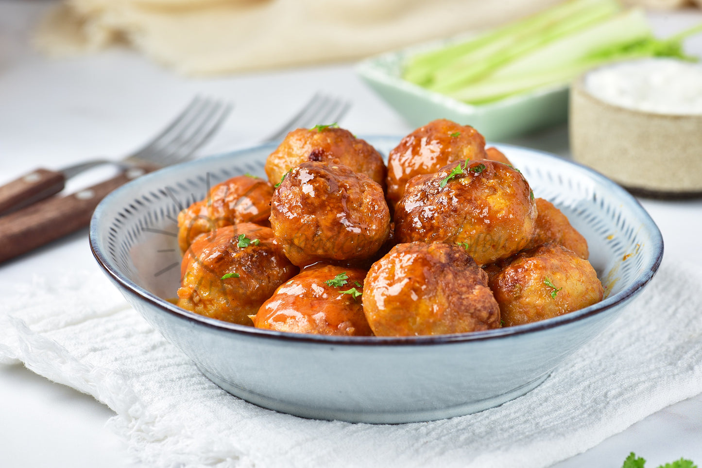 Buffalo Meatballs - Set 3 of 5