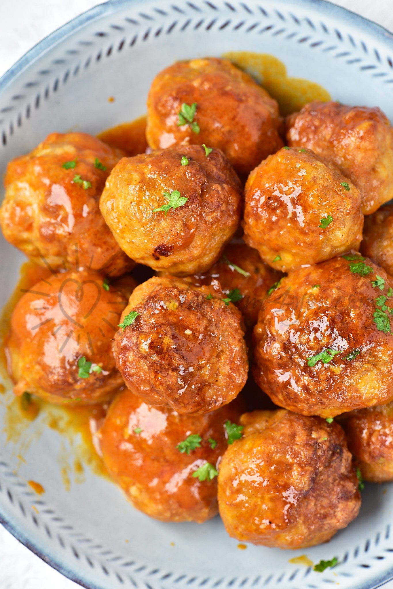 Buffalo Meatballs - Set 3 of 5