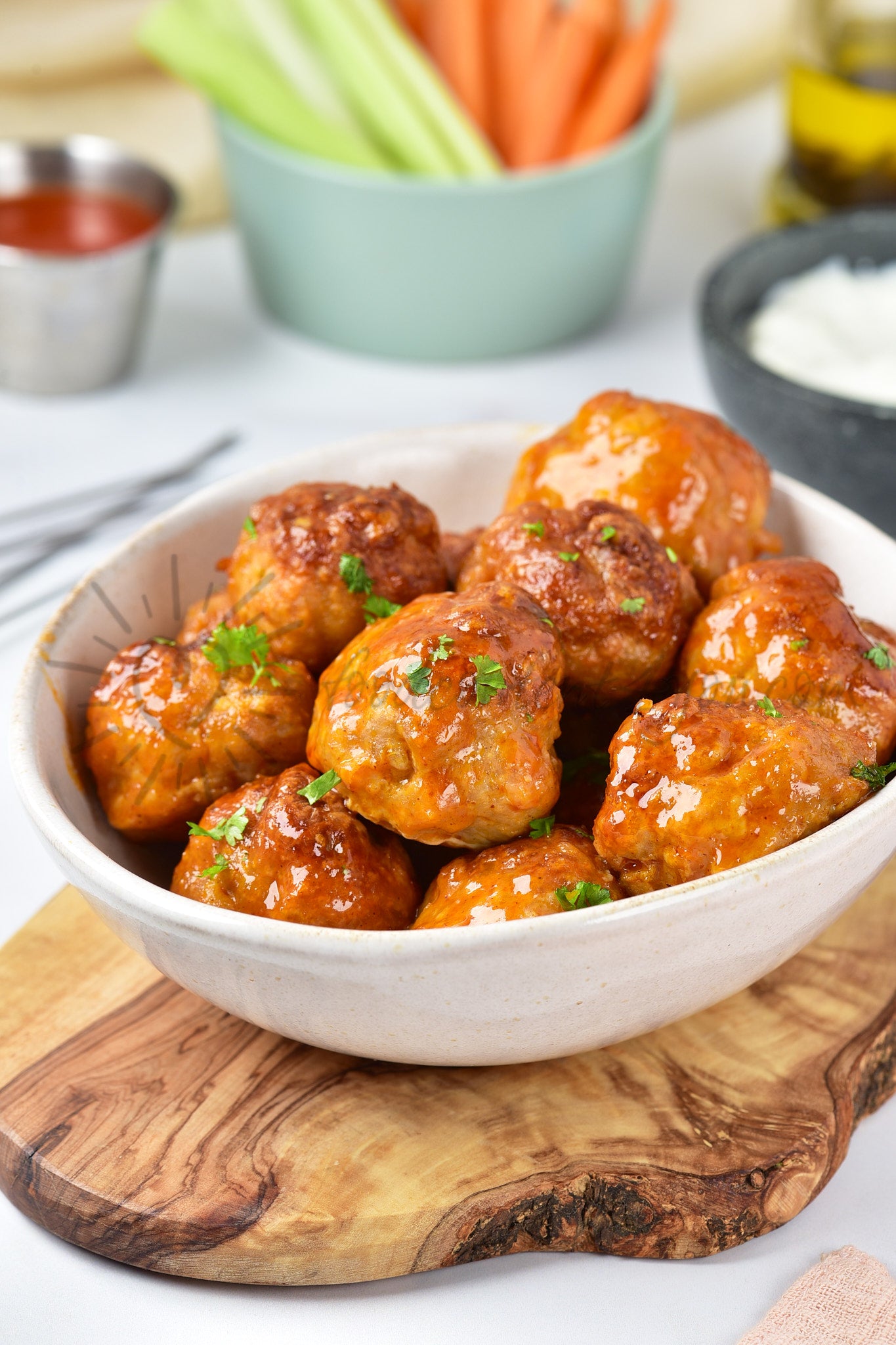 Buffalo Meatballs - Set 4 of 5