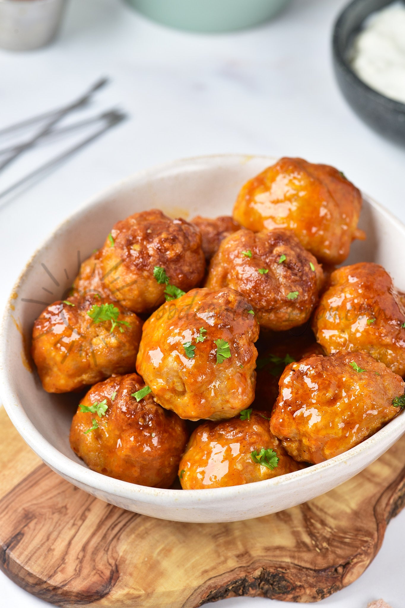 Buffalo Meatballs - Set 4 of 5