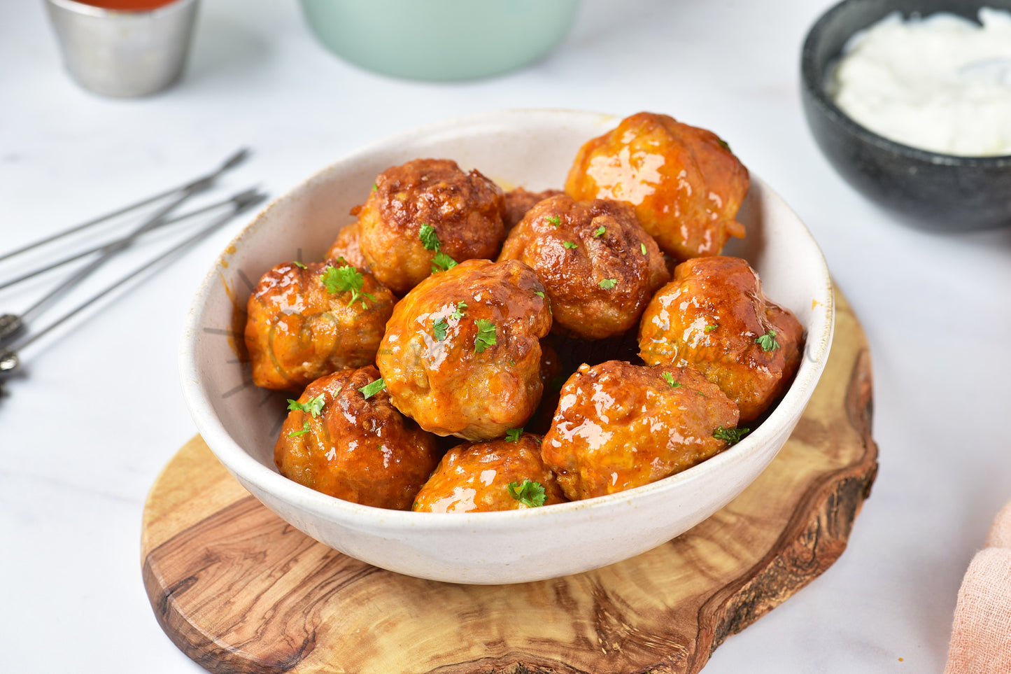 Buffalo Meatballs - Set 4 of 5