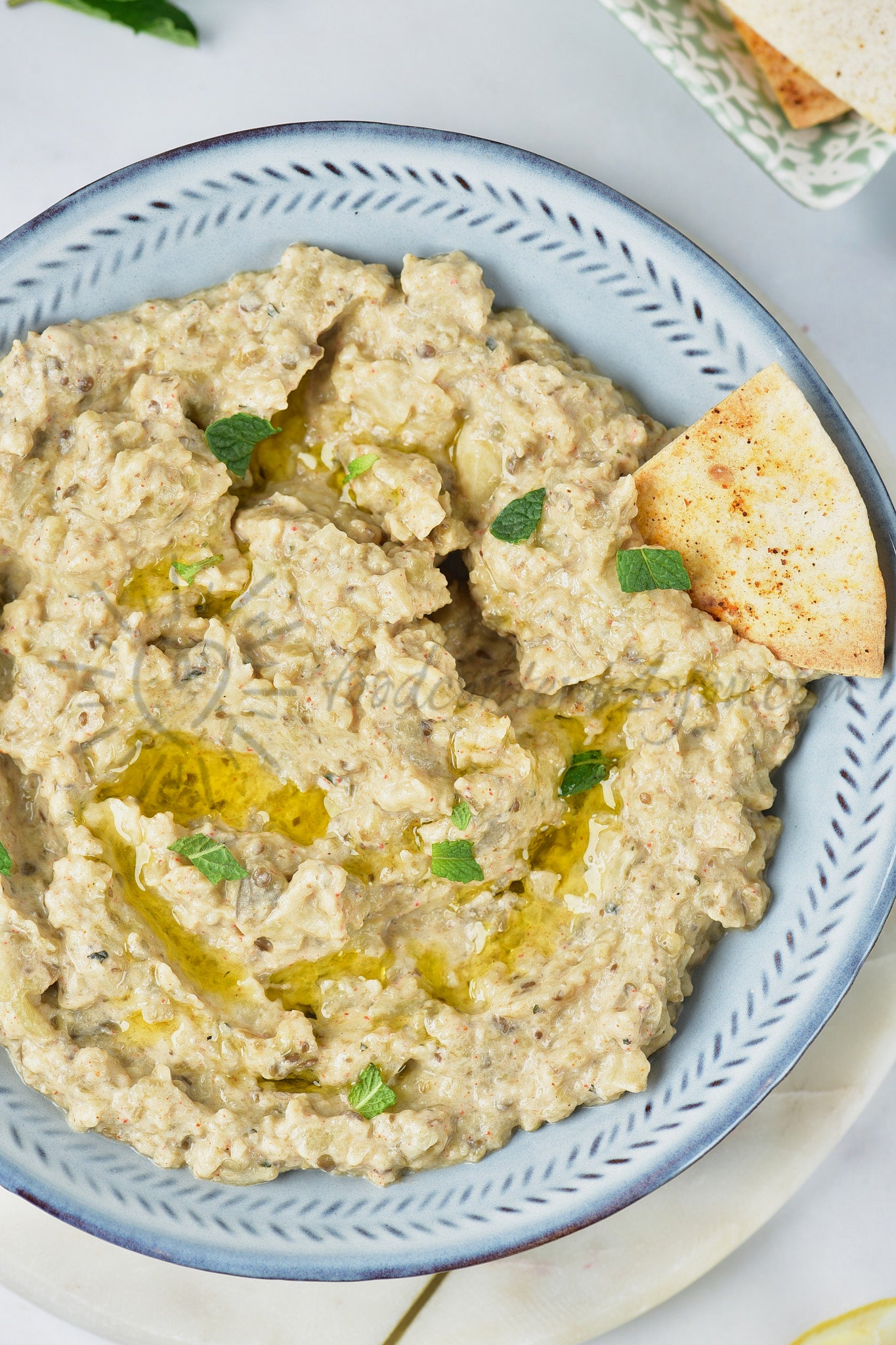 Baba Ganoush (Eggplant Dip) - Set 1 of 5