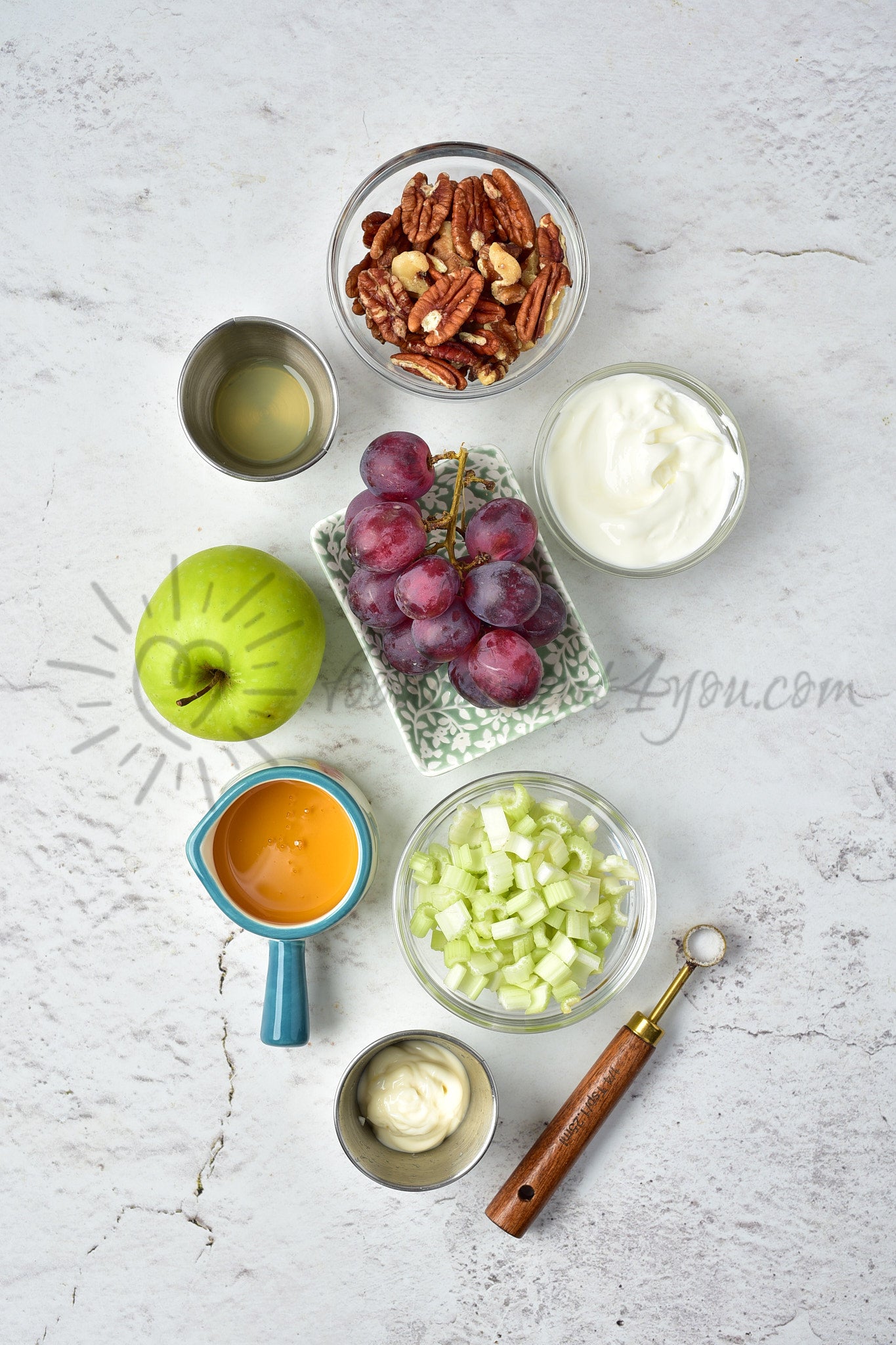 Waldorf Salad - Set 5 of 5