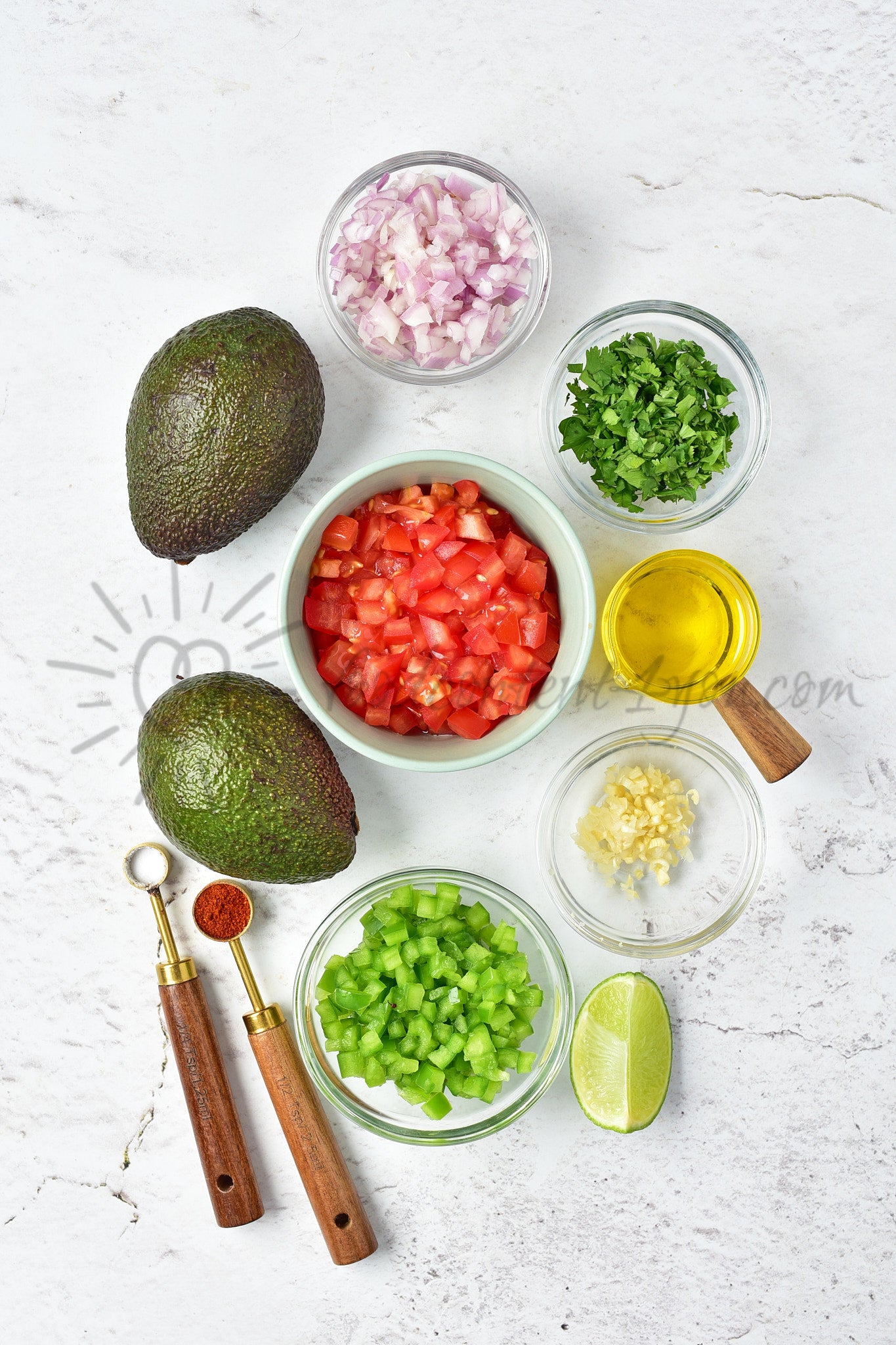 Avocado Salsa - Set 2 of 5