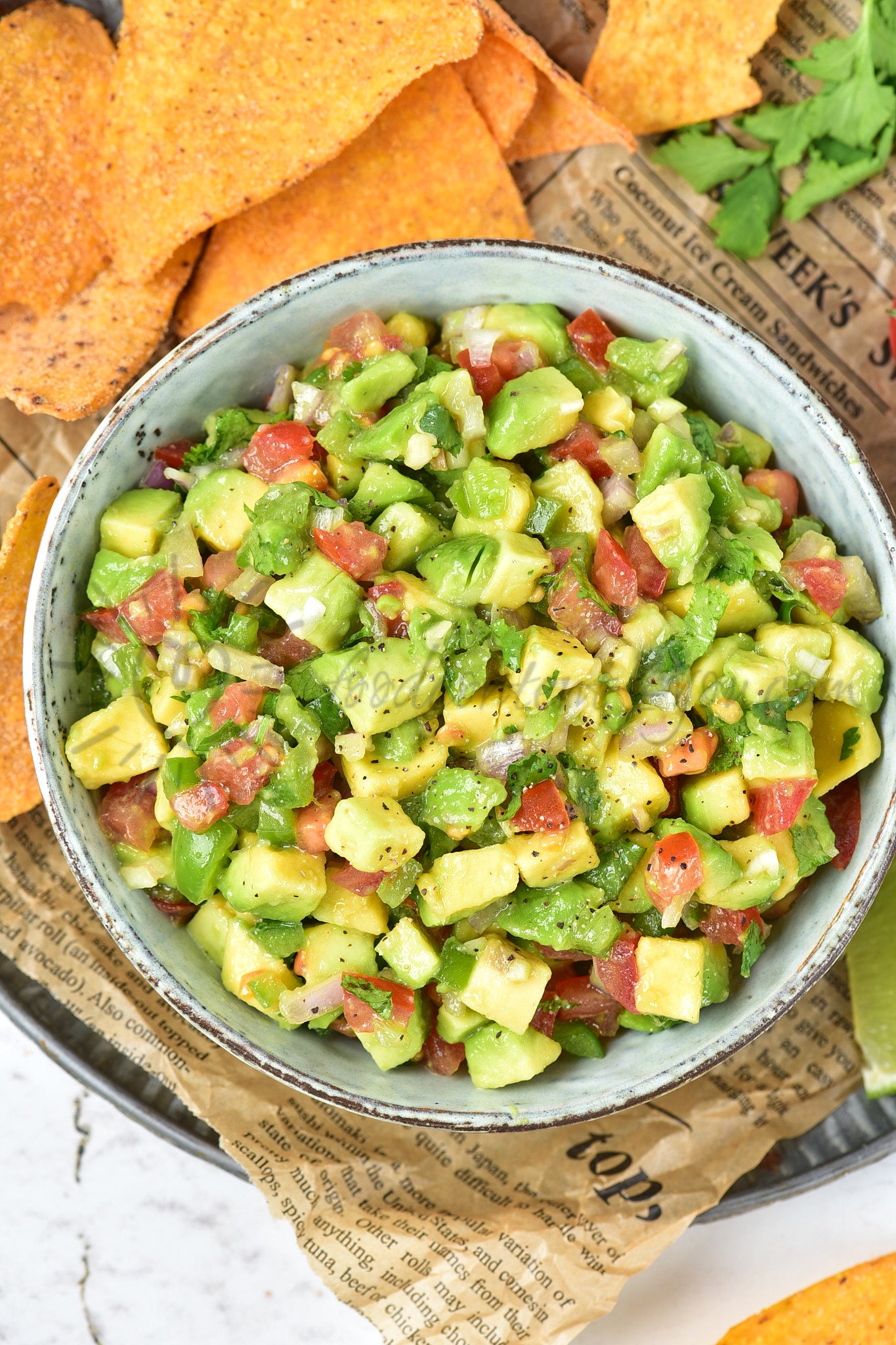 Avocado Salsa - Set 3 of 5