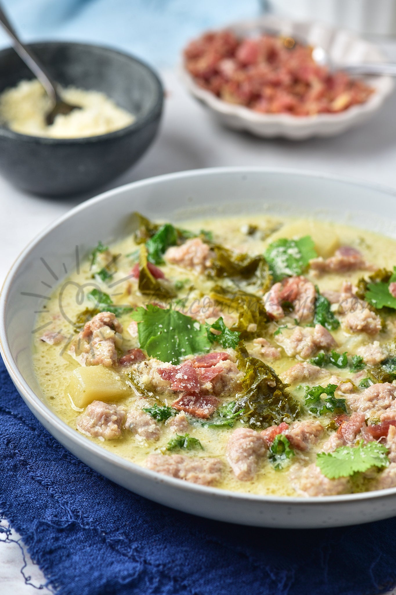 Zuppa Toscana (Olive Garden Copycat) - Set 5 of 5