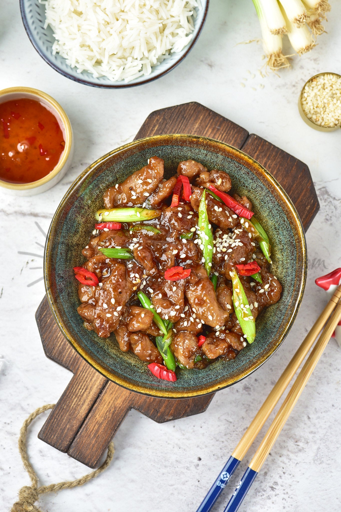 Mongolian Beef - Set 2 of 5