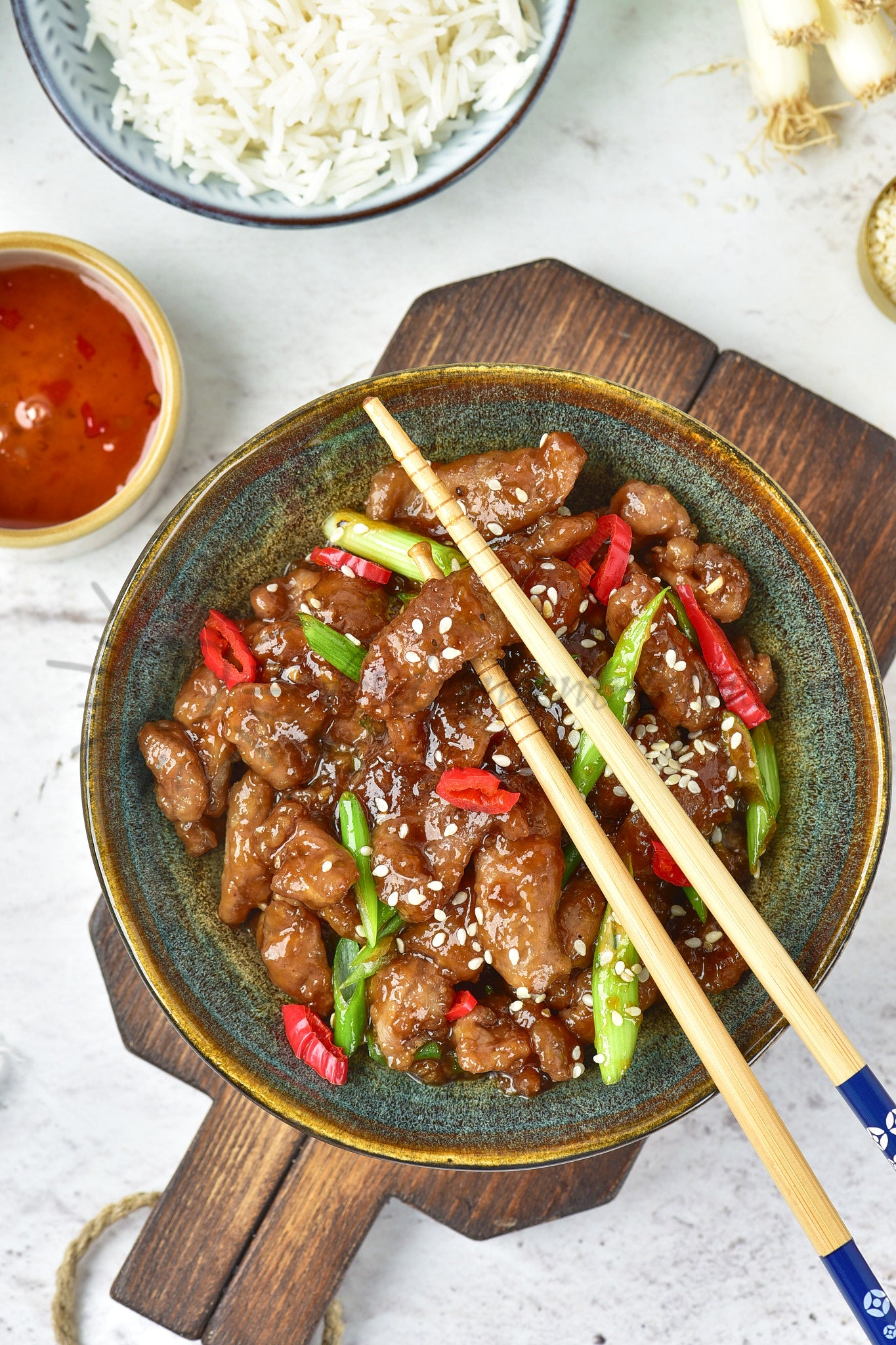 Mongolian Beef - Set 2 of 5