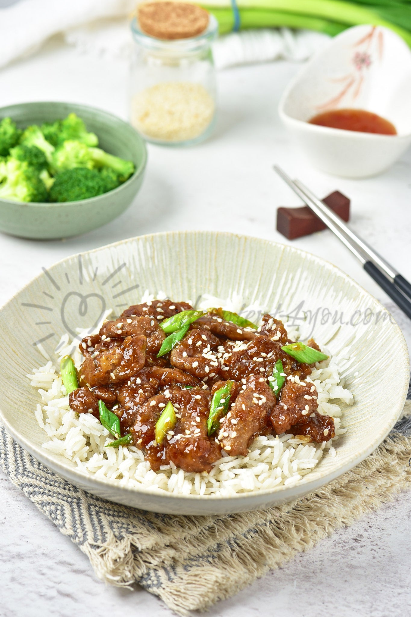 Mongolian Beef - Set 4 of 5
