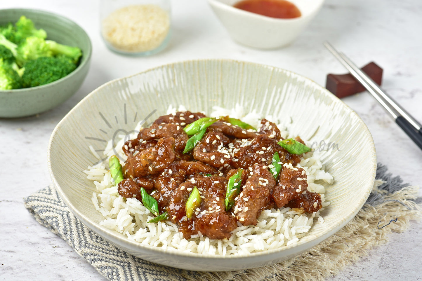 Mongolian Beef - Set 4 of 5