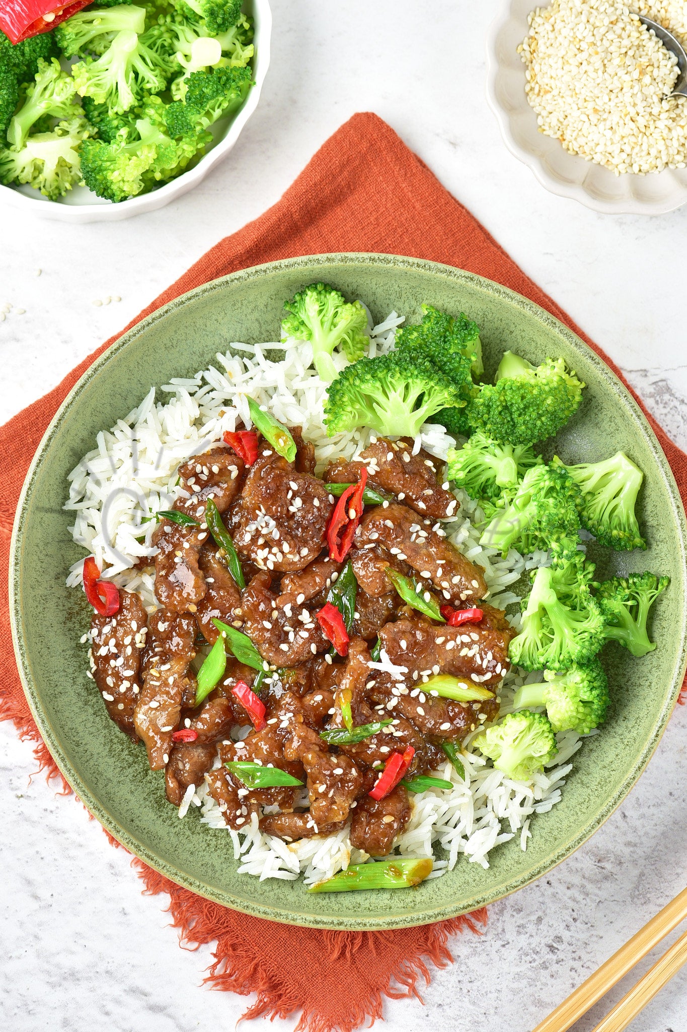 Mongolian Beef - Set 5 of 5