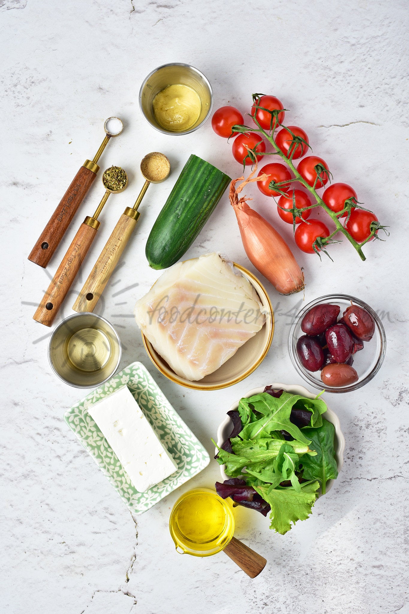 Air Fryer Cod Salad