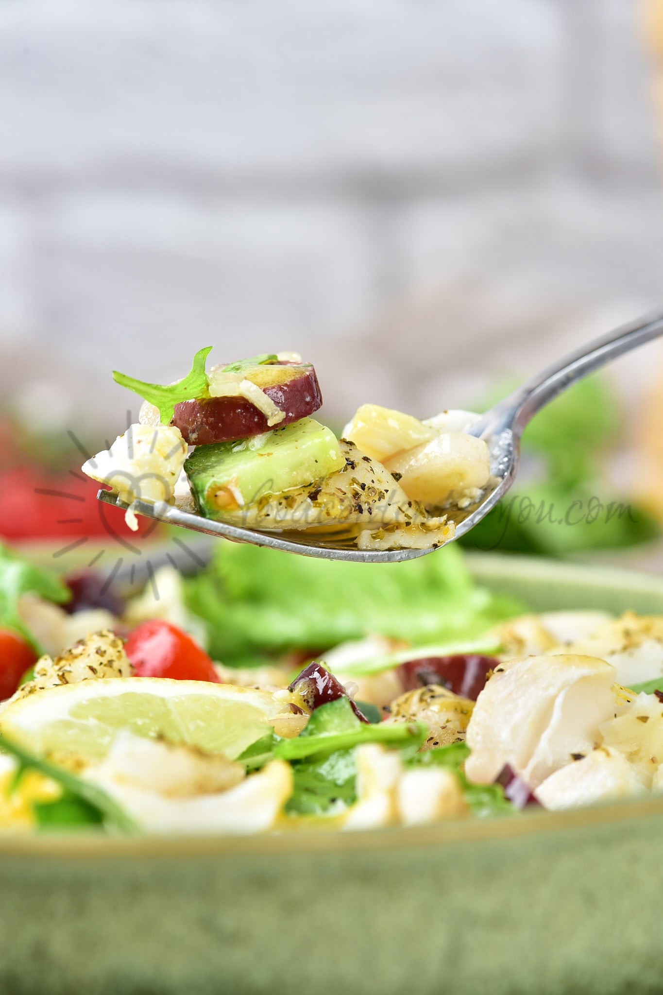 Air Fryer Cod Salad