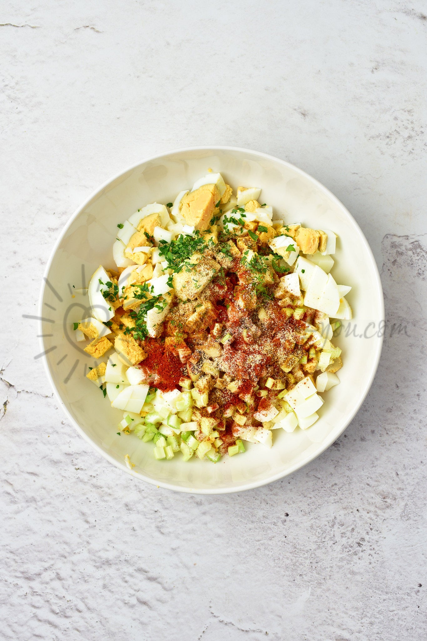 Curried Egg Salad - Set 3 of 5