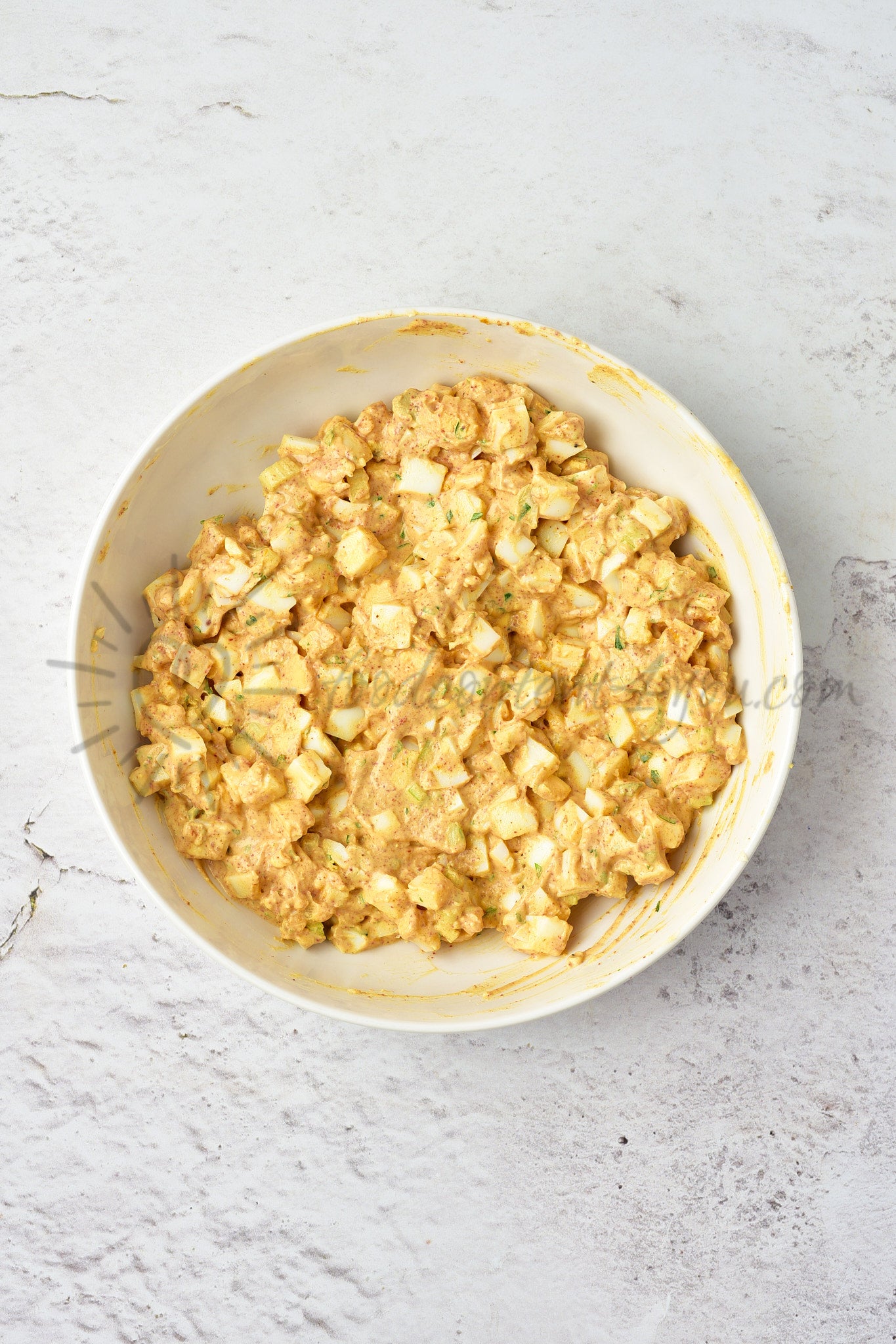 Curried Egg Salad - Set 5 of 5