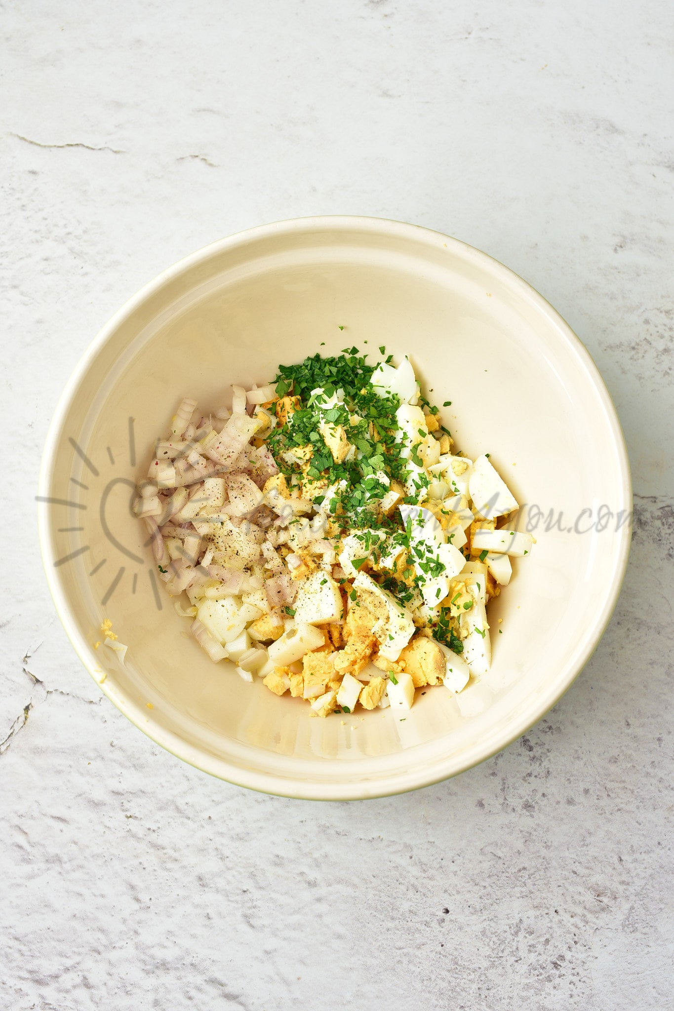 Avocado Egg Salad - Set 1 of 5