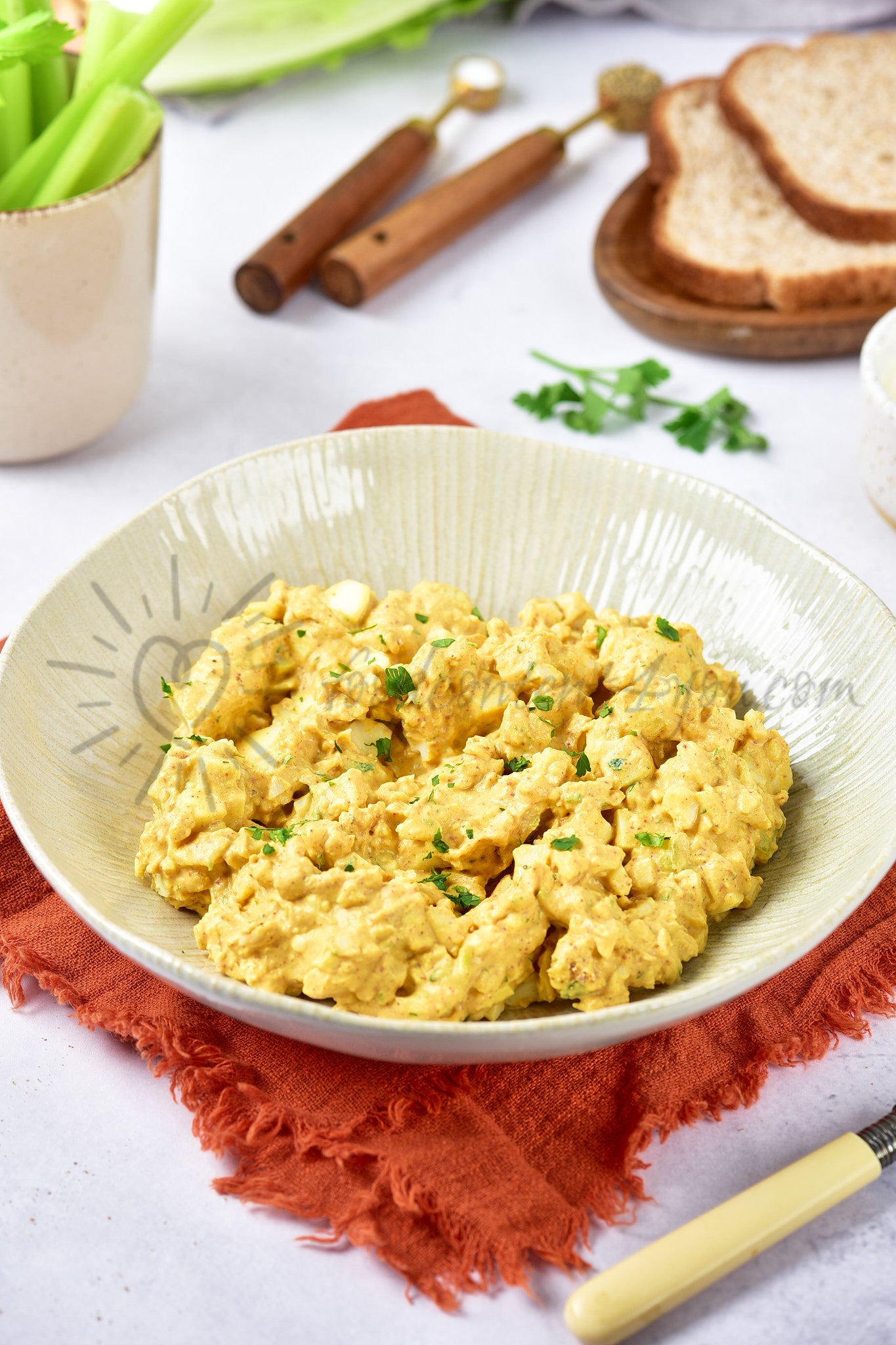 Curried Egg Salad - Set 3 of 5